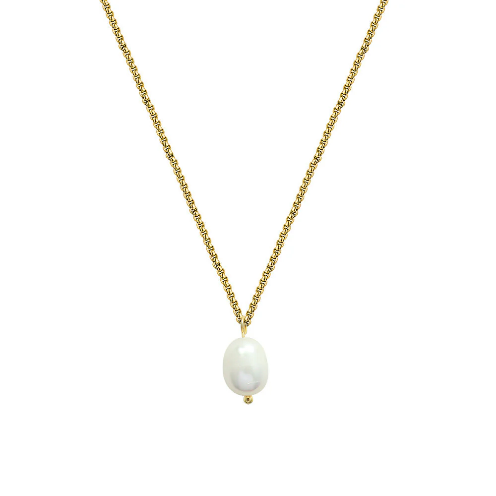 Single Freshwater Pearl Pendant Necklace