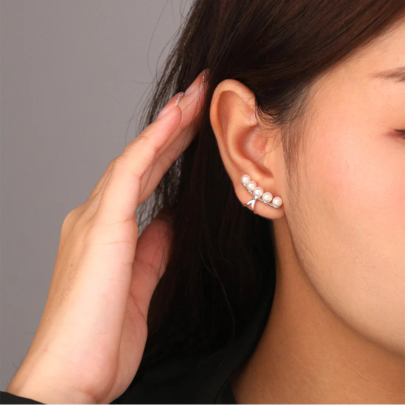 Non Pierced Ear Cuff Climber Earrings