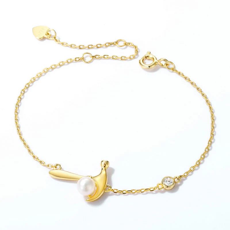 Hammer Pearl Bracelet