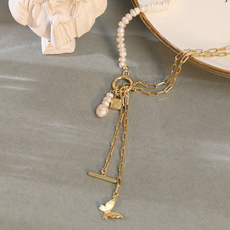 Dual Purpose Pearl Bracelet Necklace