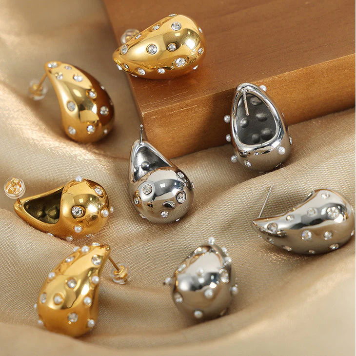 Personality Influencer Geometric Teardrop Earring