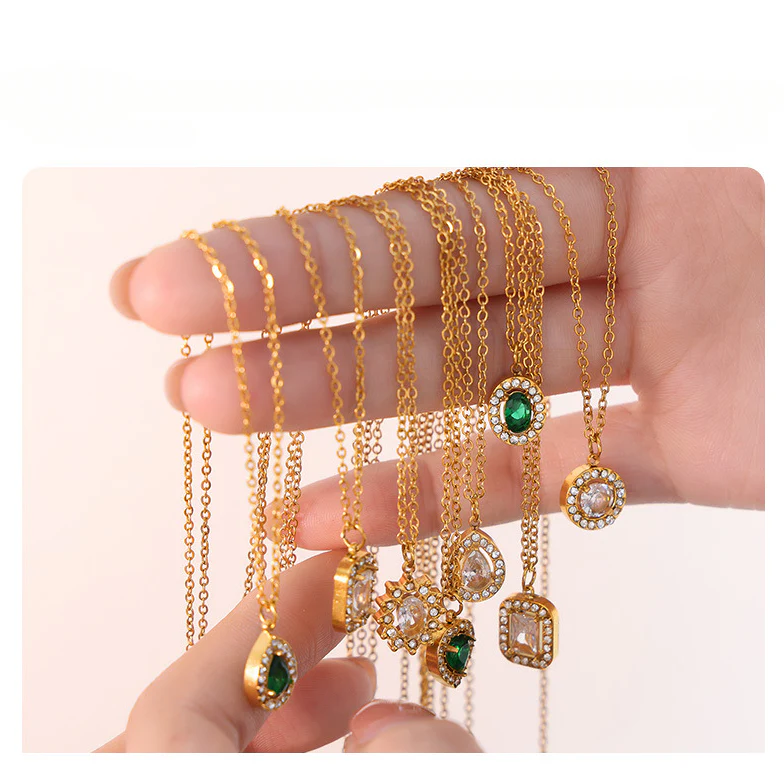 Pearl Necklace and Earring Set