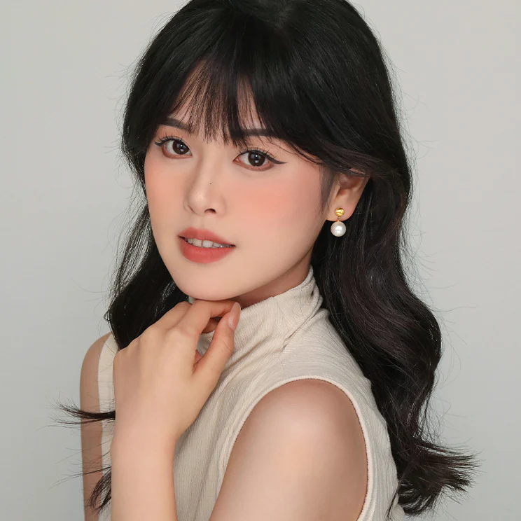 12mm Pearl Dangle Earrings