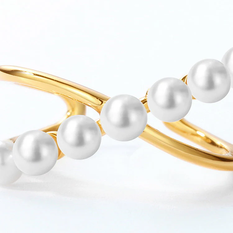 Infinity Pearl Ring
