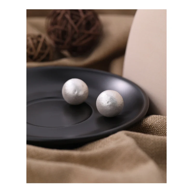 8mm 10mm 12mm 14mm 16mm 18mm 20mm Cotton Pearl Earrings