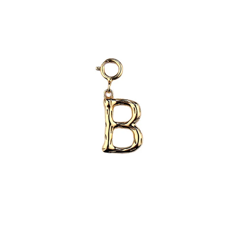 A to Z Gold Initial Pendant Necklace