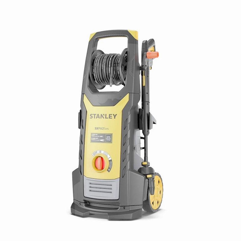 Stanley Hochdruckreiniger SXPW25DTSE, Dualtech System, 2500 W, 150 bar, 810 l/h, leistungsstark & kompakt für Haus & Garten