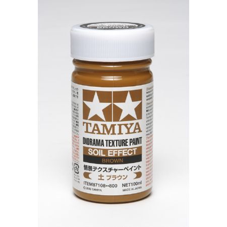 Tamiya Dio Texture Paint Soil - Brown