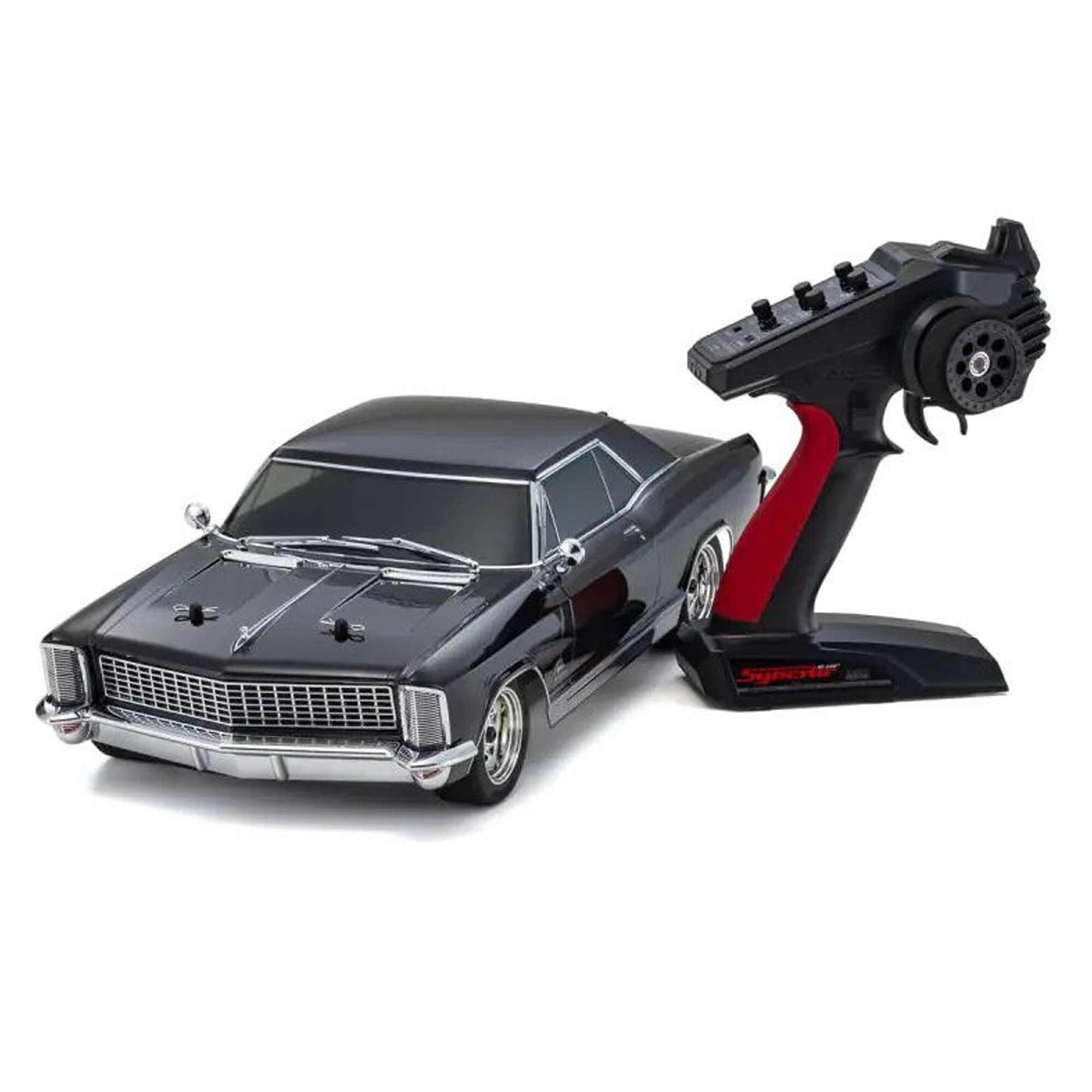Kyosho 1/10 1965 Buick Riviera Fazer Mk2 FZ02L Brushed 4x4 On-Road Touring RTR, Regal Black