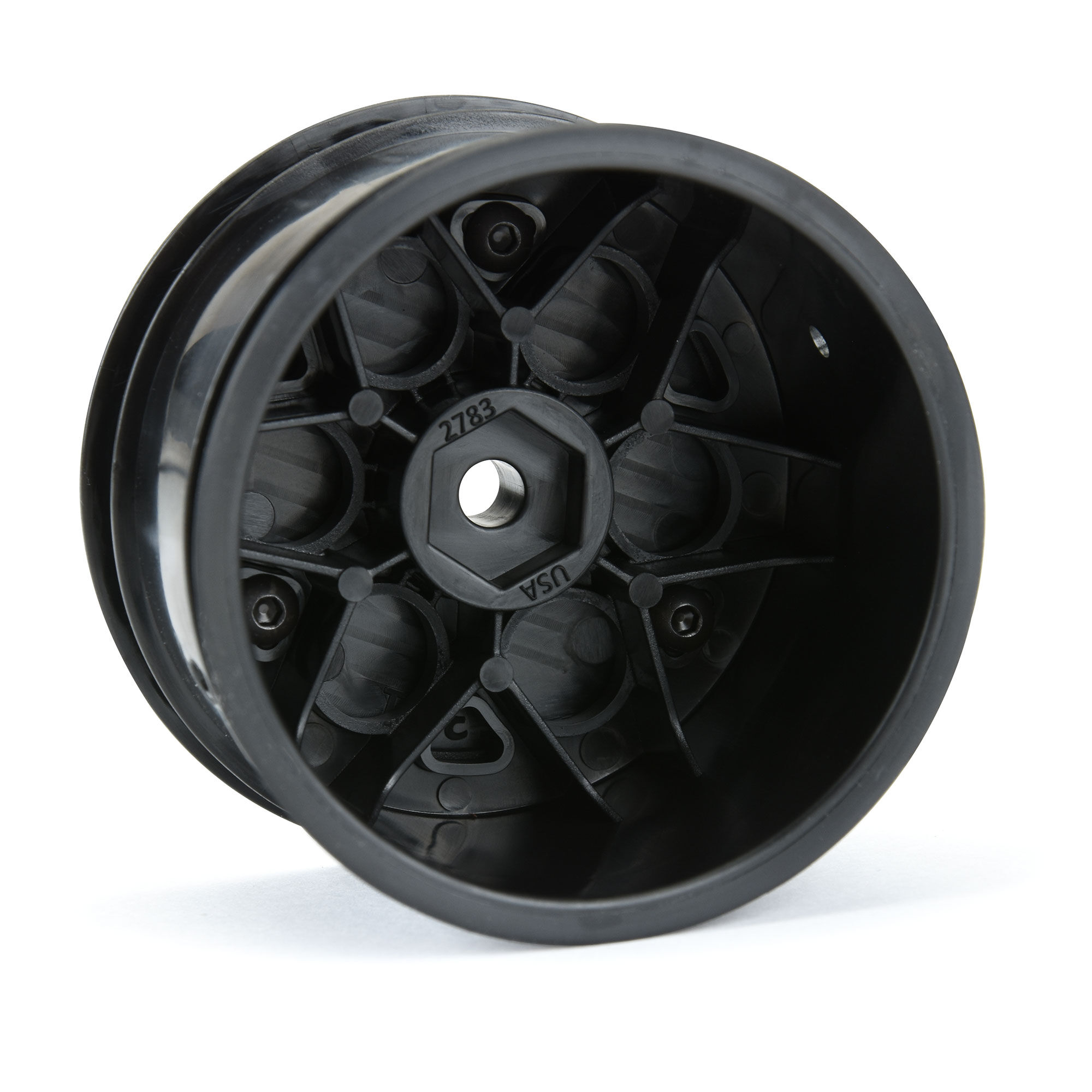 Pro-Line Racing 1/10 Showtime Rear 2.2" 12mm Sprint Car Wheels (2) Black