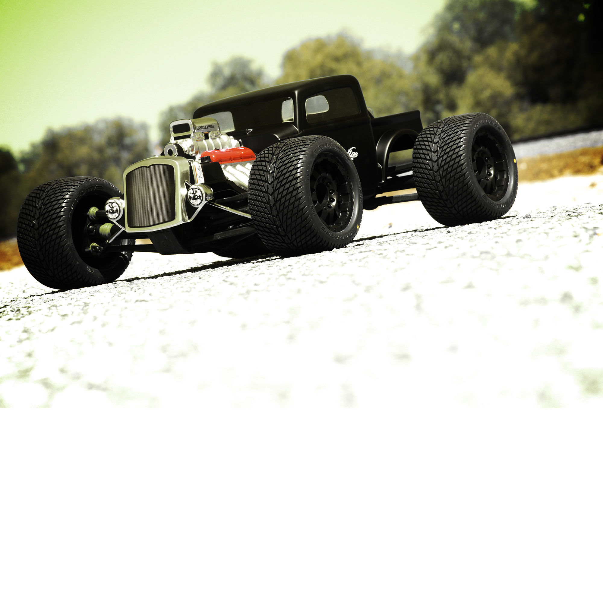 Pro-Line Racing 1/8 Rat Rod Clear Body: Monster Truck