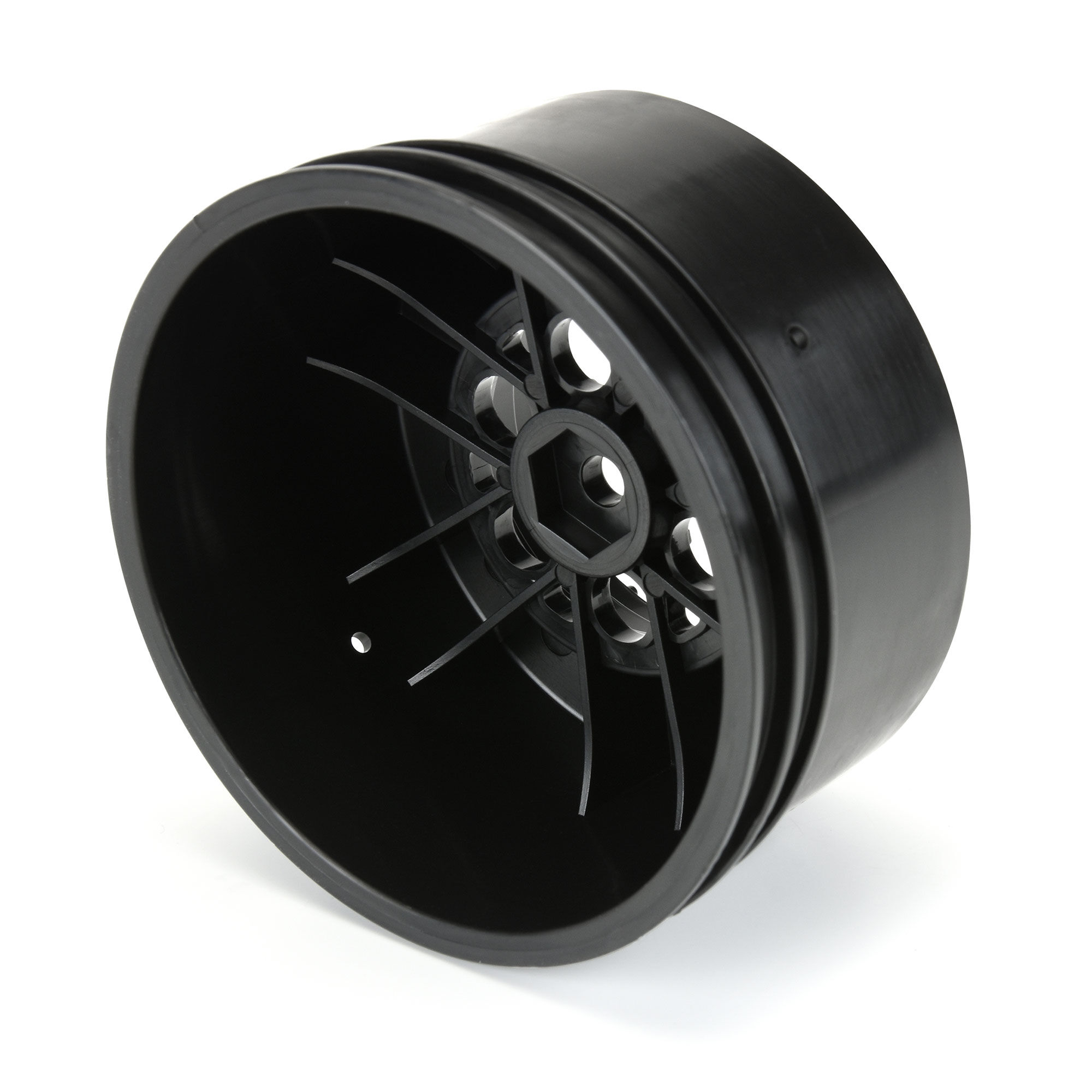 Pro-Line Racing 1/10 Showtime+ Wide Rear 2.2"/3.0" 12mm Drag Wheels (2) Black