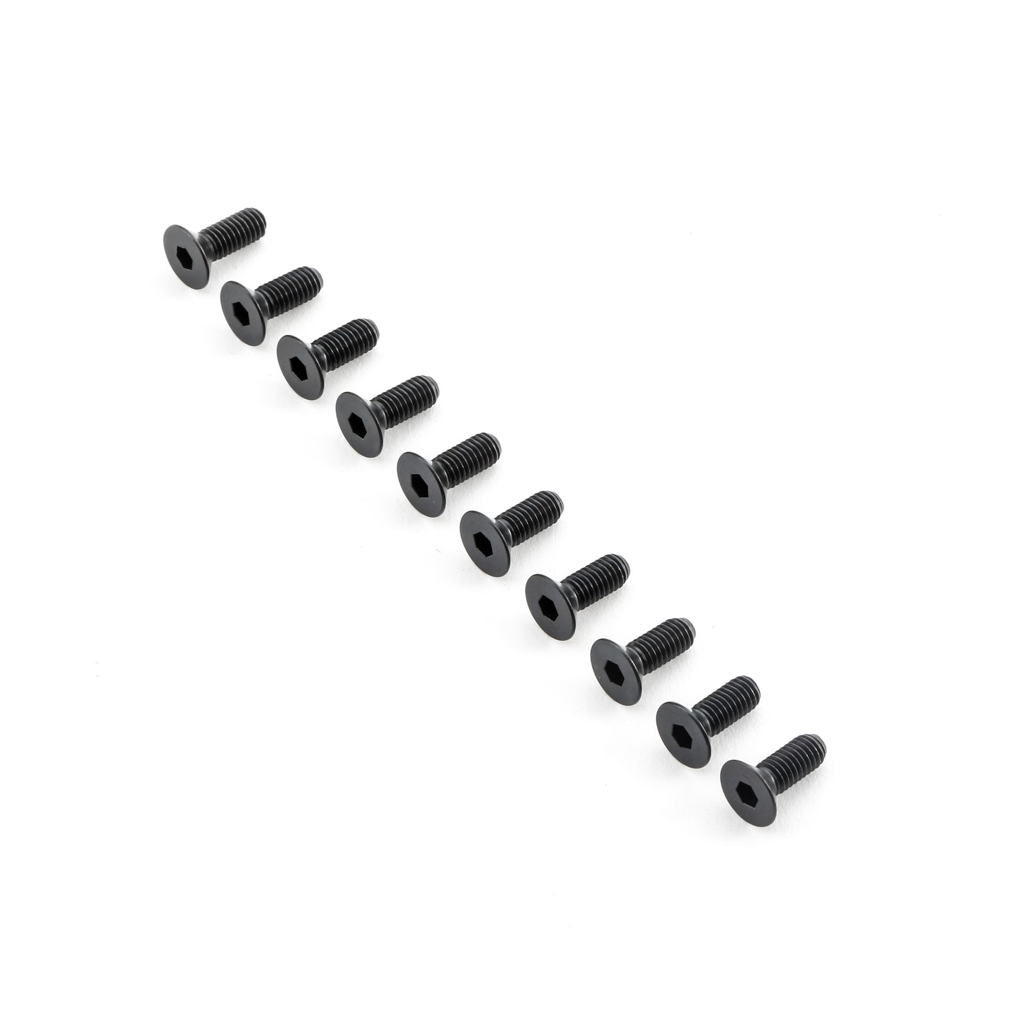 Team Losi Racing Flat Head Screws M6x16mm (10)