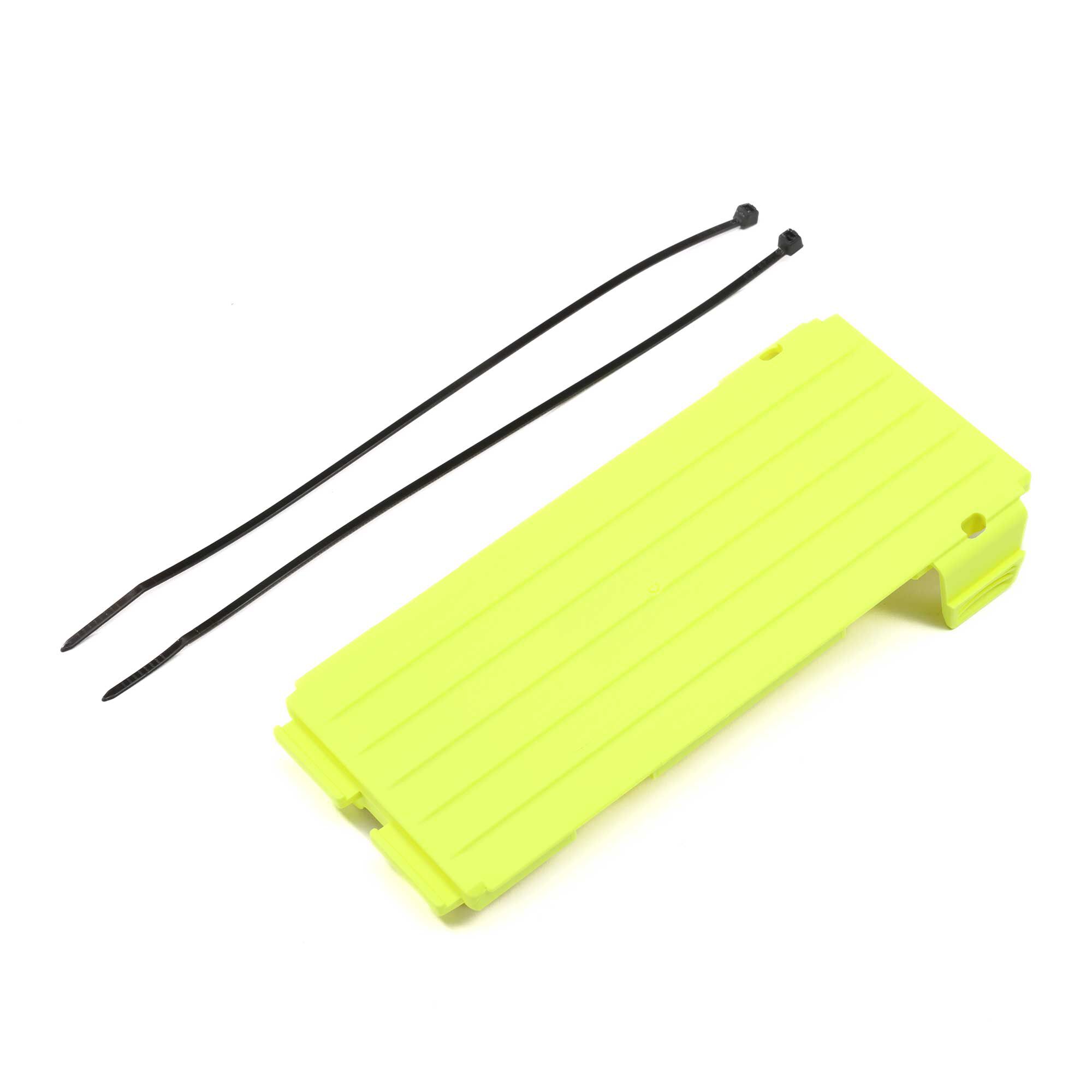 ARRMA Battery Door Set, Fluorescent Yellow