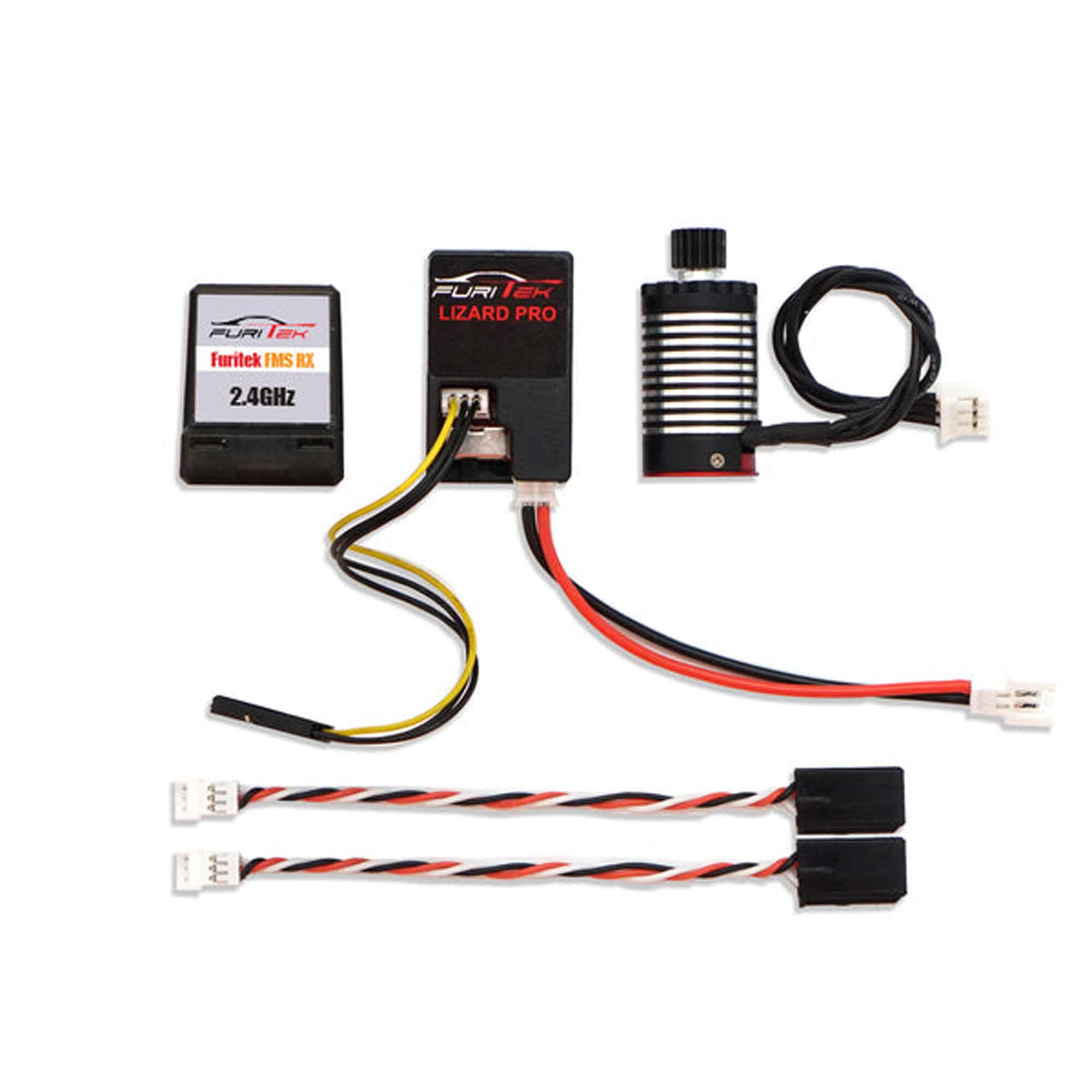 Furitek Monster Brushless Power System with Receiver: FCX24 Smasher