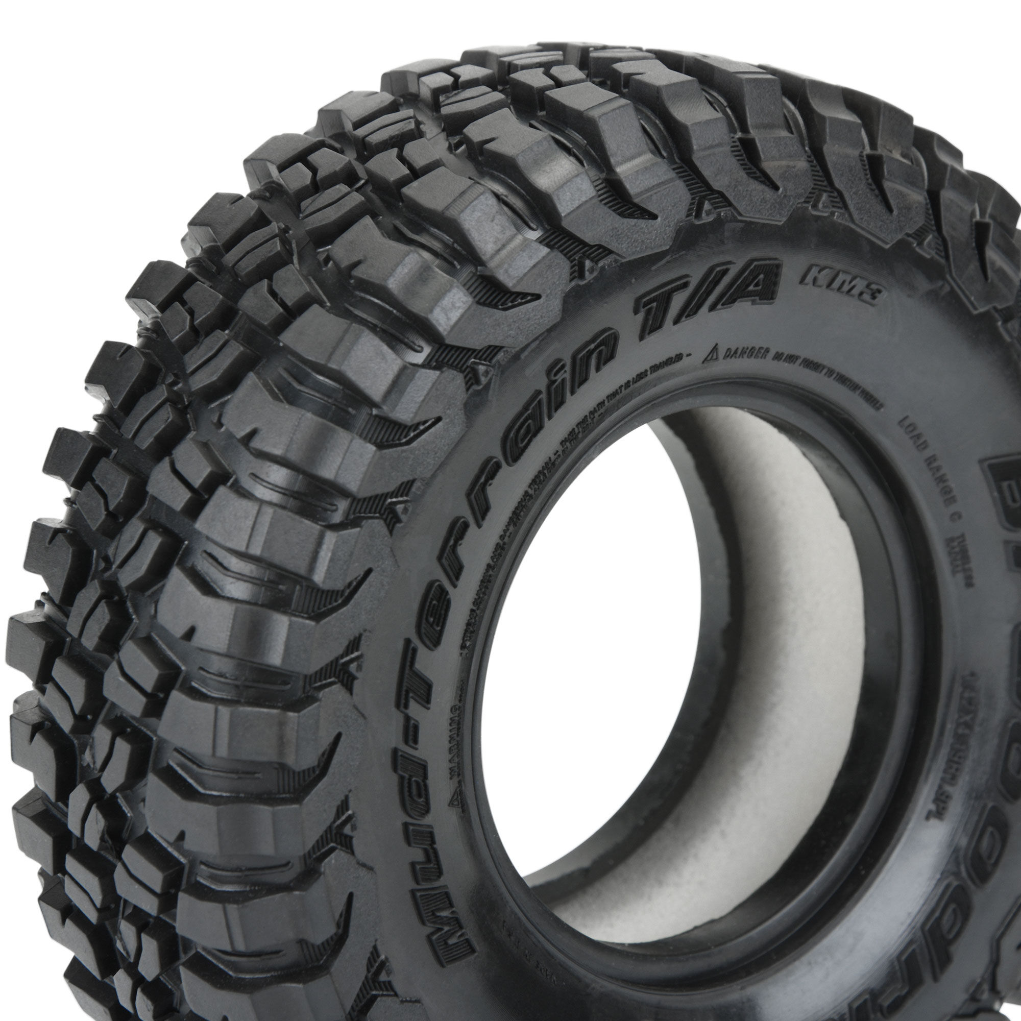 Pro-Line Racing 1/10 Class 1 BFG T/A KM3 Predator F/R 1.9" Crawler Tires (2)