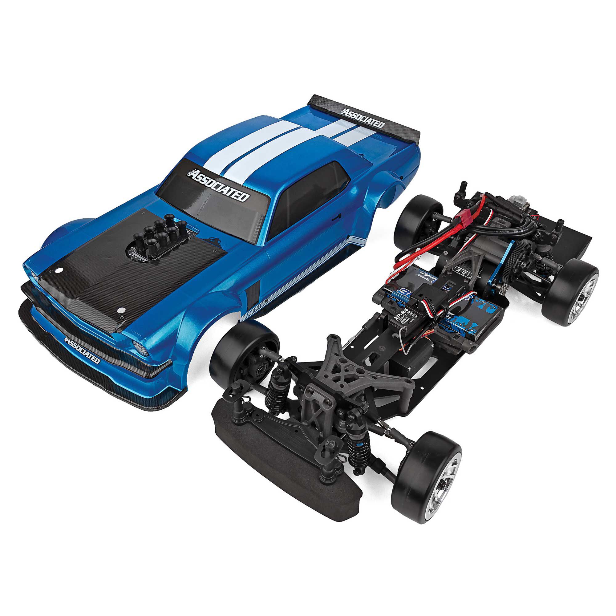 Team Associated 1/10 DC10 2WD Drift Car, RTR, LiPo Combo