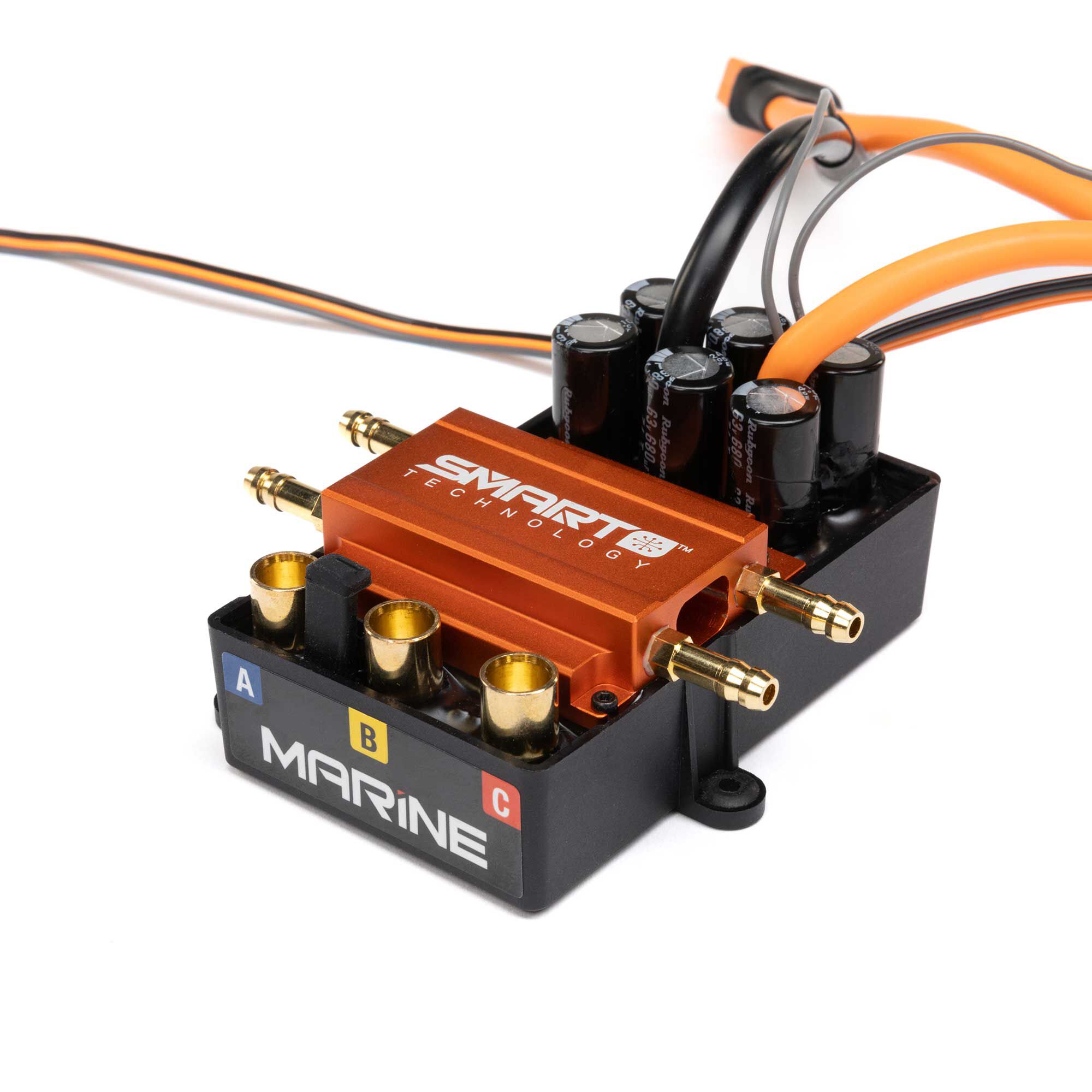 Spektrum Accessories Firma 200A Brushless Smart Marine ESC, 12S