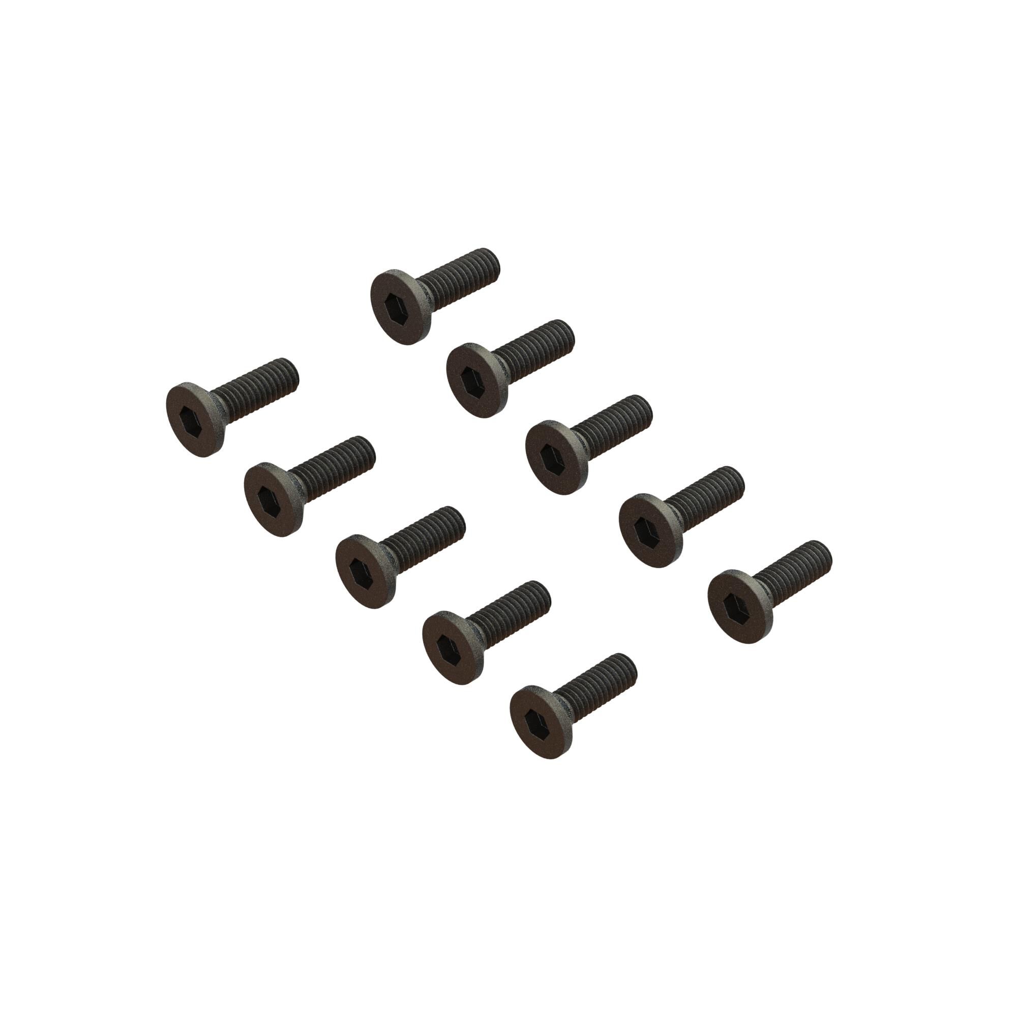 ARRMA Flat Head Screw M2.5x8mm (10)