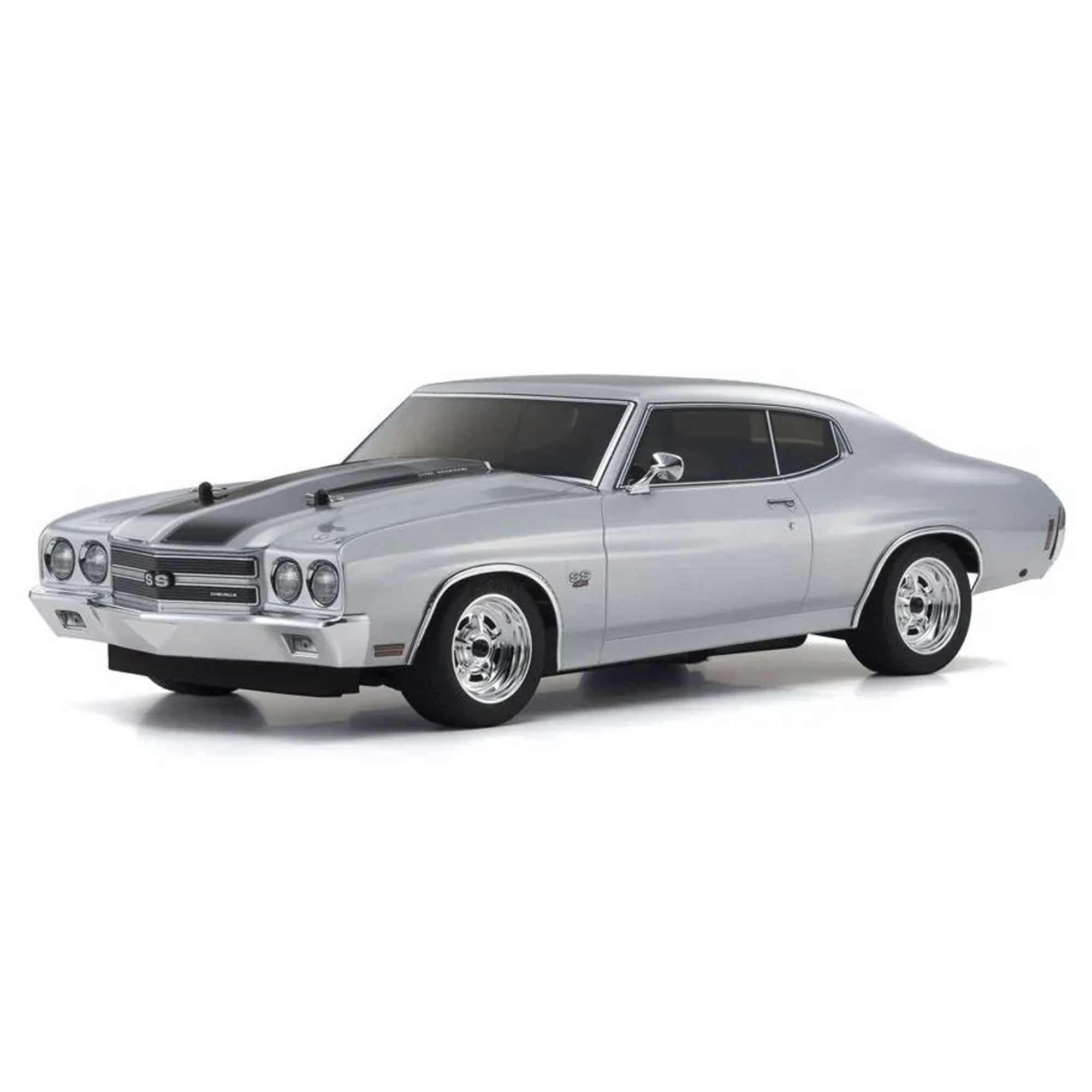 Kyosho 1/10 Fazer Mk2 1970 Chevy Chevelle SS 454 4x4 Electric Touring RTR, Cortez Silver
