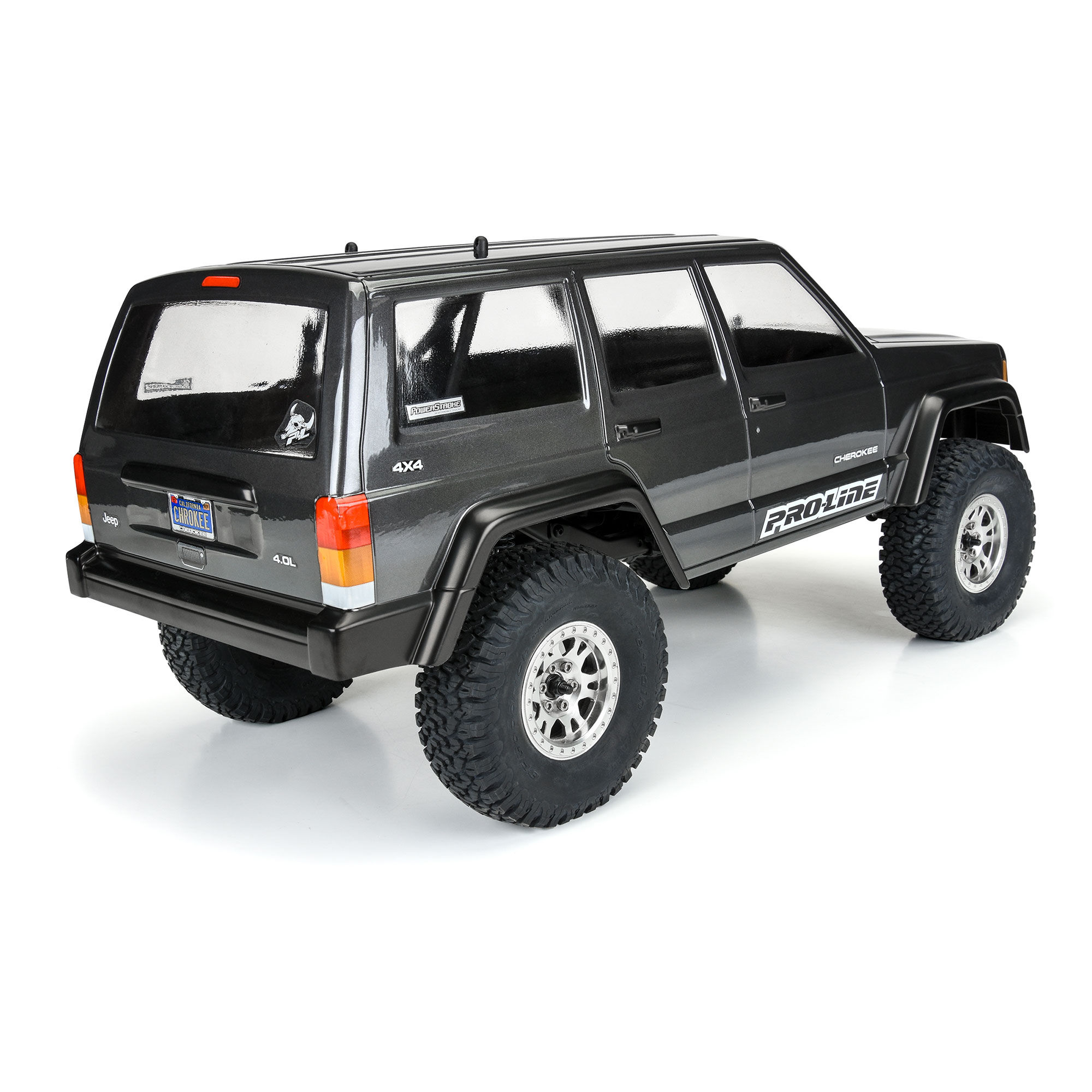 Pro-Line Racing 1/10 2001 Jeep Cherokee Clear Body 12.3” (313mm) Wheelbase Crawlers