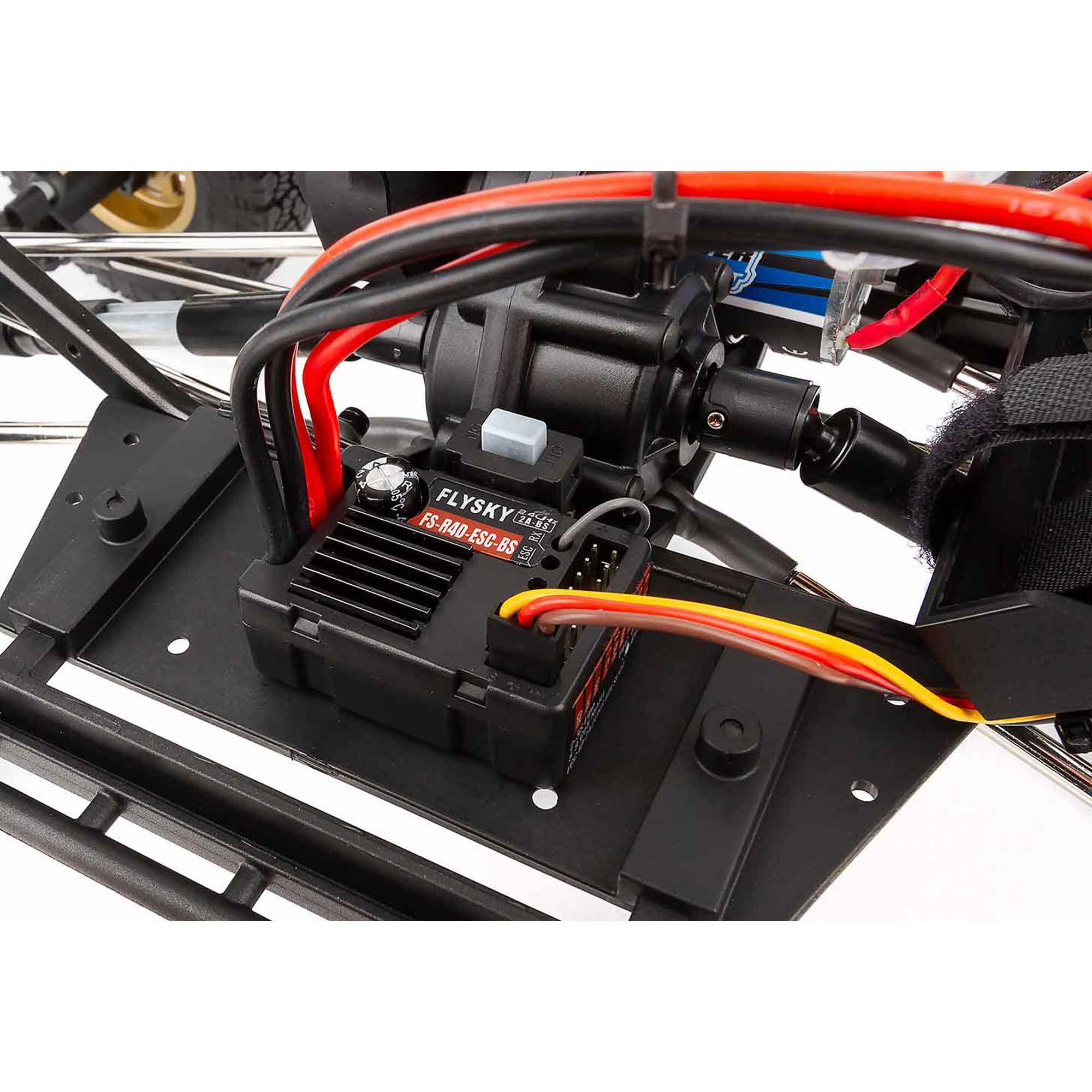 Team Associated 1/10 Enduro 4x4 Trail Truck, Bushido+ RTR, Blue, LiPo Combo