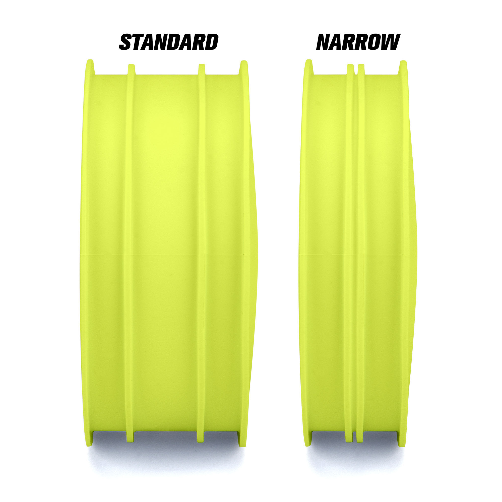 Pro-Line Racing 1/10 Velocity Narrow 2WD Front 2.2" 12mm Buggy Wheels (2) Yellow