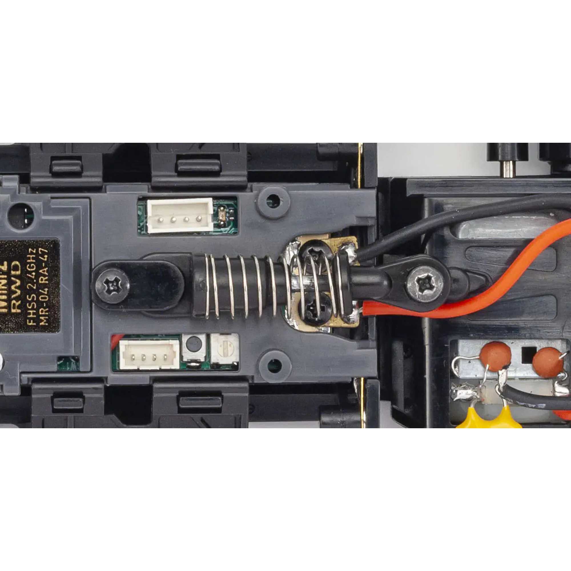 Kyosho 1/28 Chevrolet Corvette C8.R MR-04 MINI-Z RWD RTR, Chrome/ Yellow