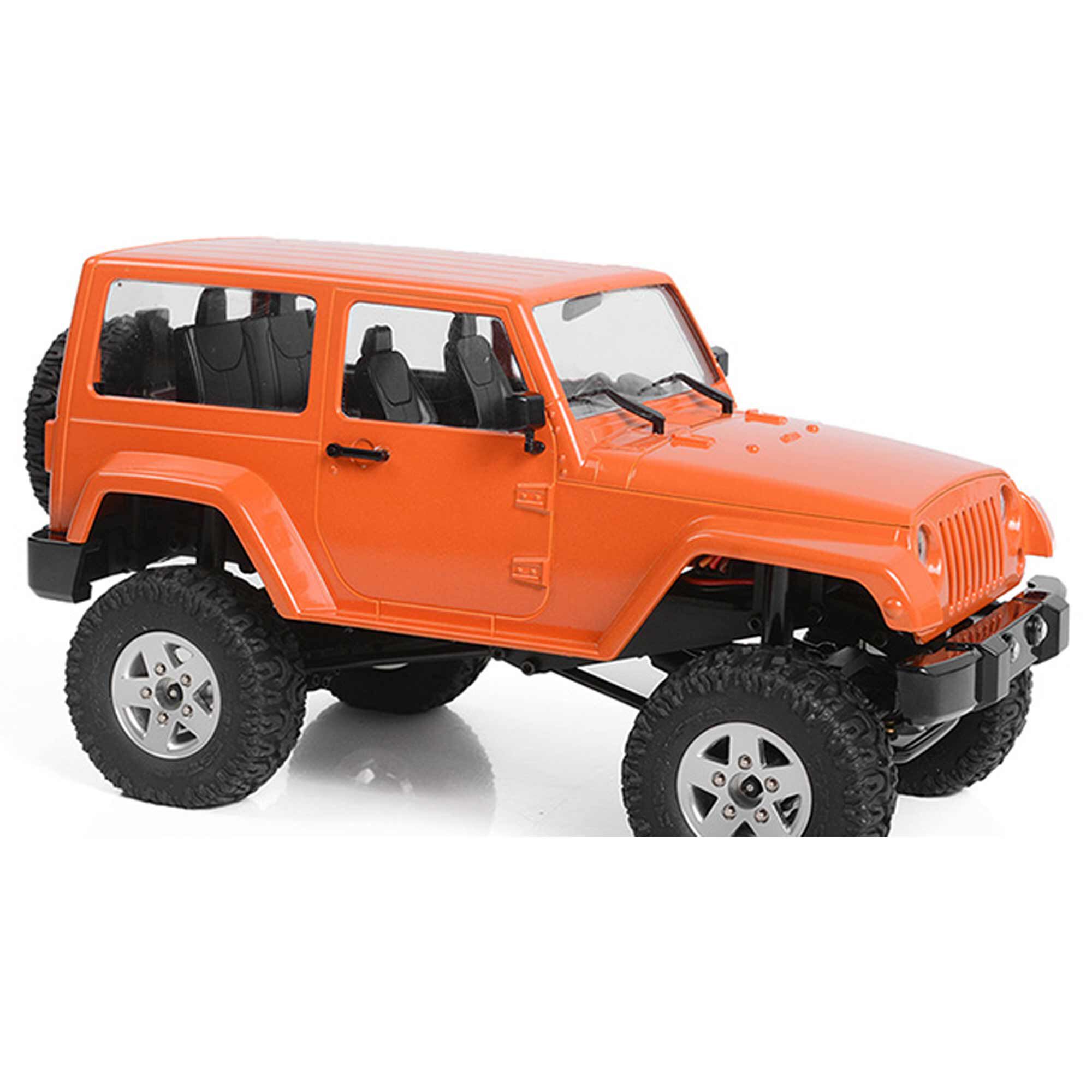 RC4WD 1/18 Gelande II 4WD with Black Rock Body Set RTR, Orange