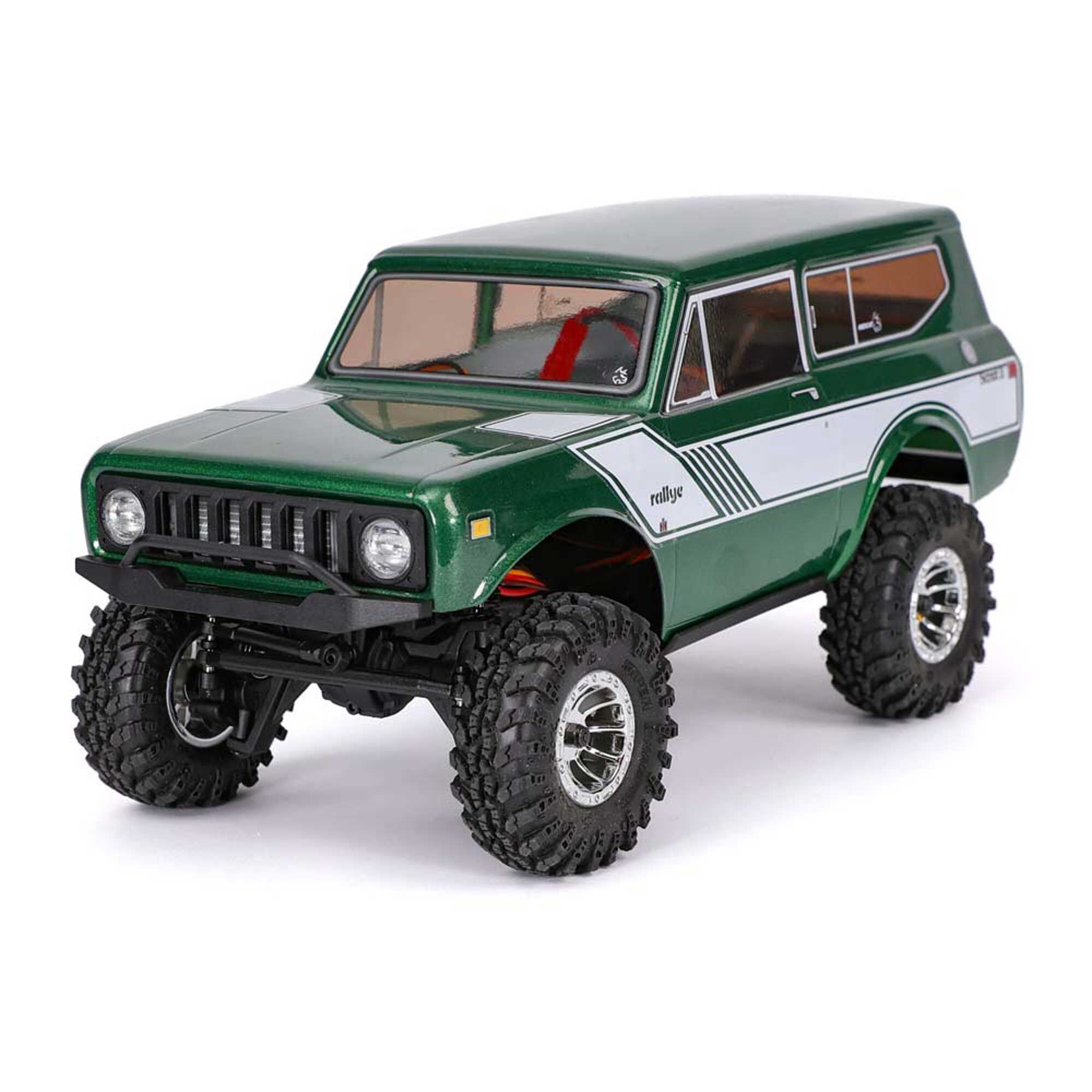 Redcat Racing 1/18 Ascent-18 International Scout II 4x4 Rock Crawler RTR, Green