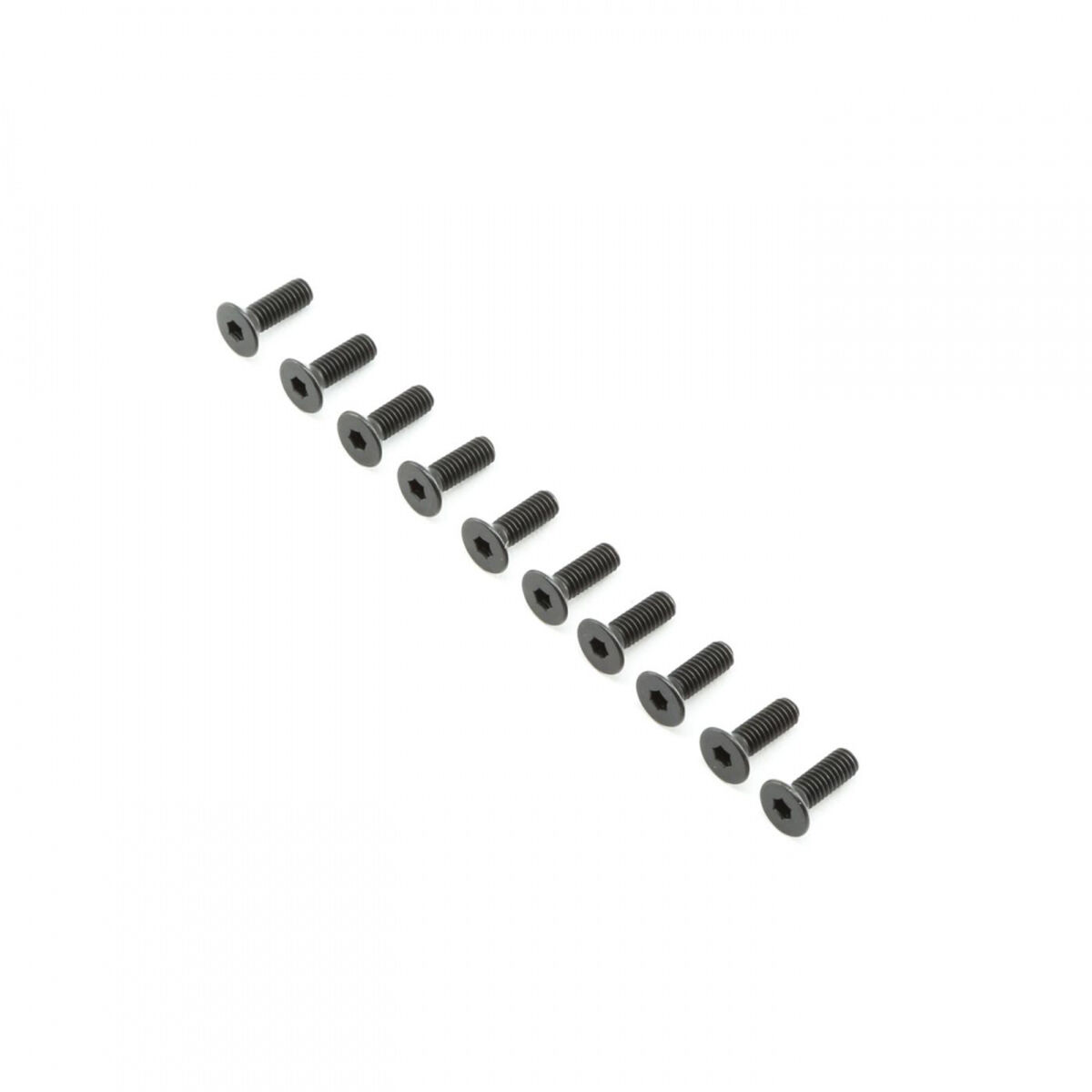Team Losi Racing Flat Head Screws M4 x 12mm (10)