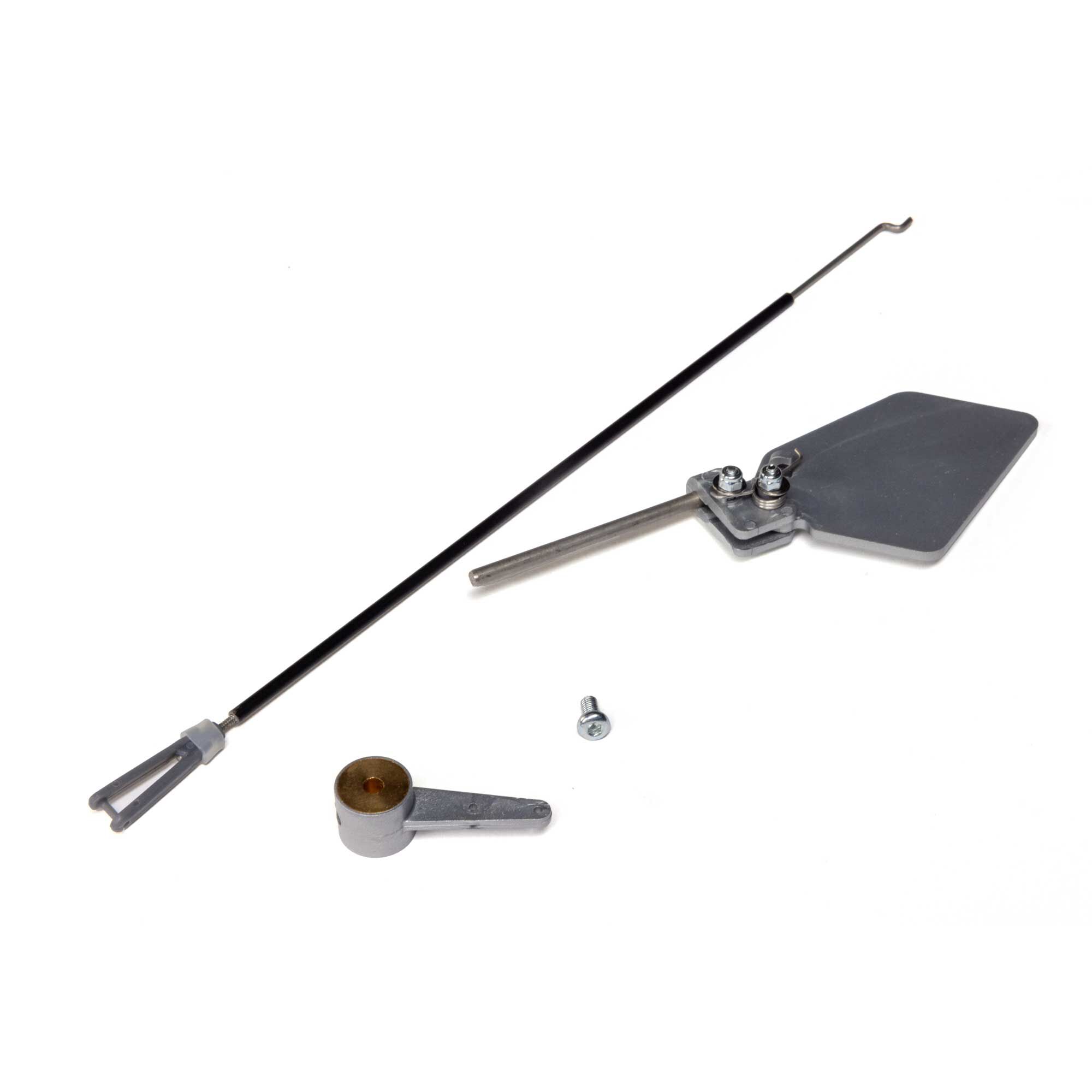 E-flite Water Rudder with Pushrod, Silver, 39.5" Floats