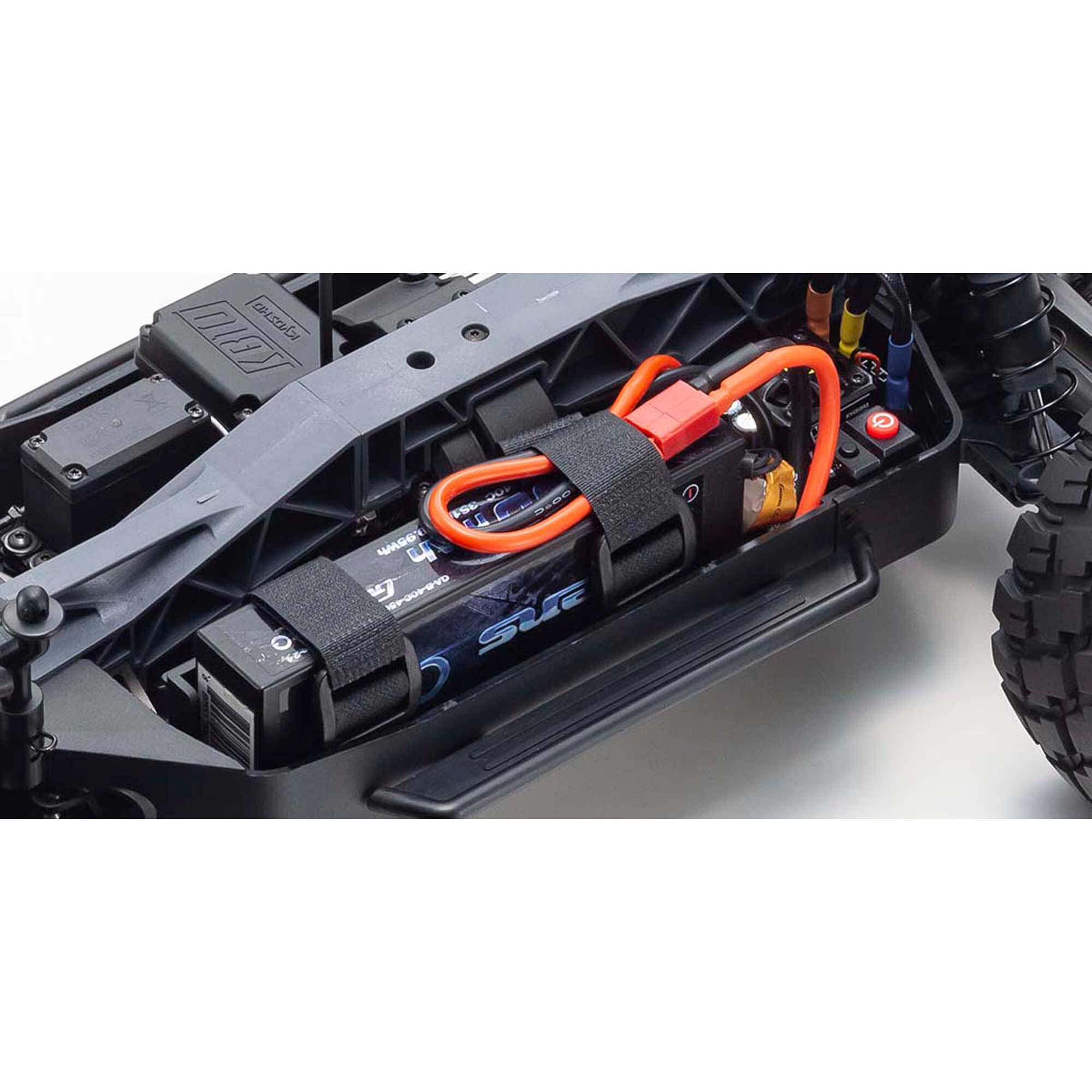 Kyosho 1/10 Mad Wagon VE KB10 4x4 3S Brushless Monster Truck RTR, Blue