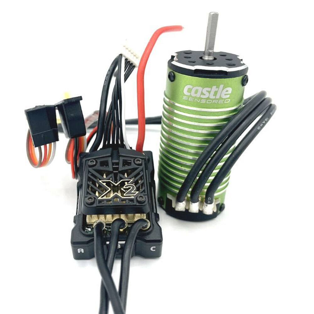 Castle Creations MAMBA MICRO X2,16.8V, WP Sensored ESC & 1007-8450Kv Motor Combo