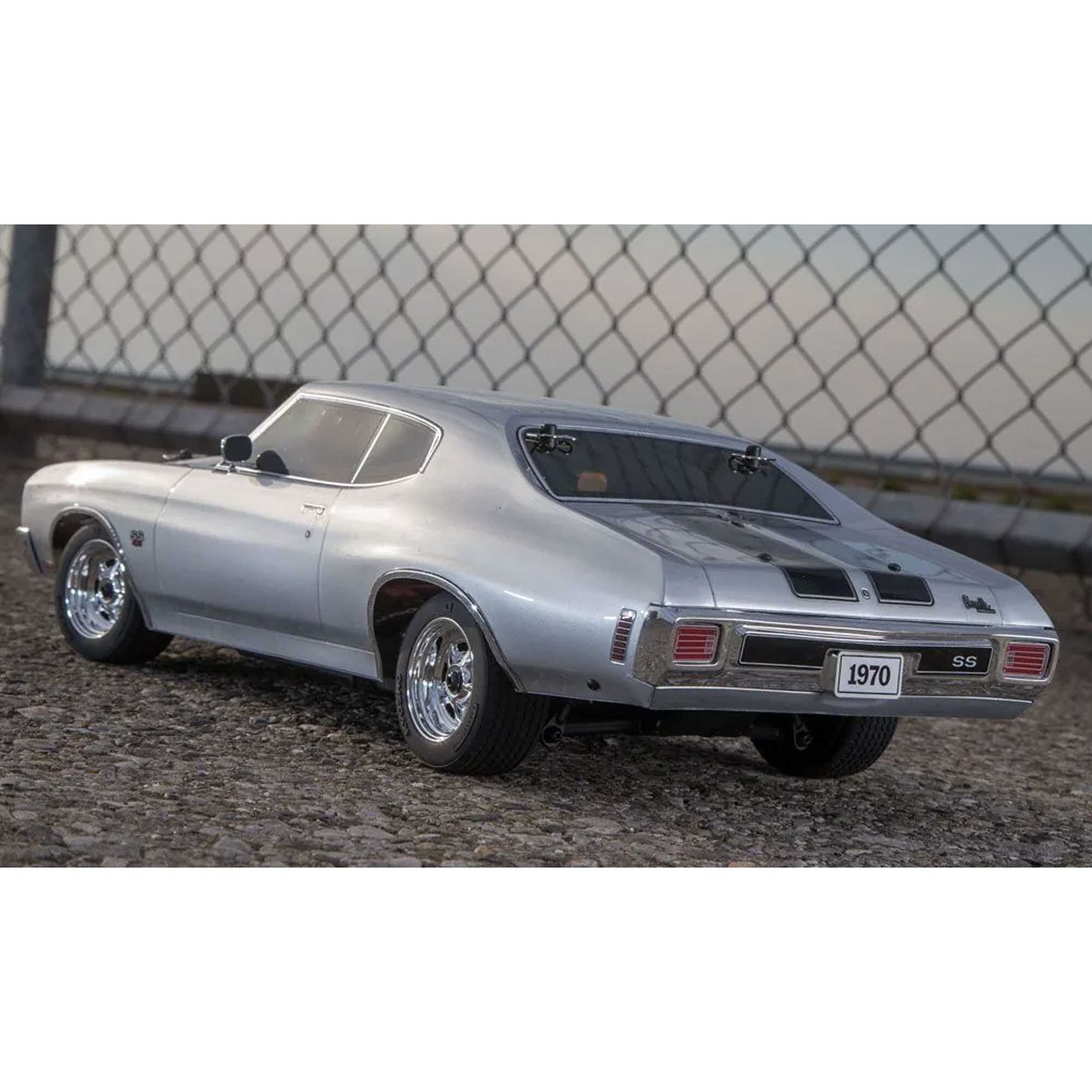 Kyosho 1/10 Fazer Mk2 1970 Chevy Chevelle SS 454 4x4 Electric Touring RTR, Cortez Silver