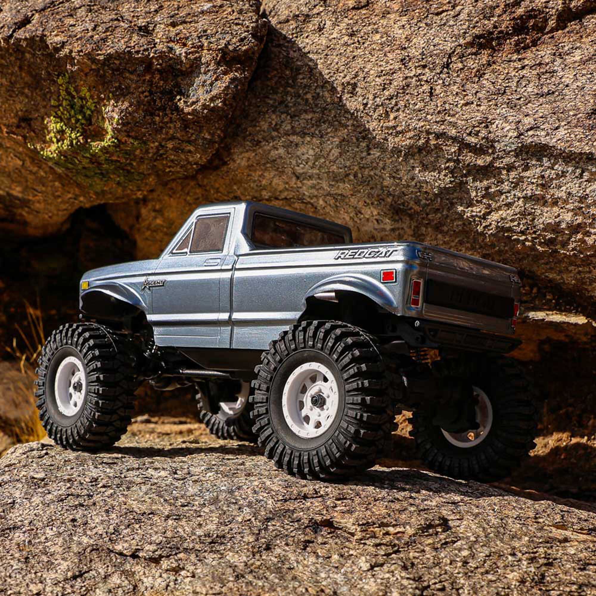 Redcat Racing 1/18 Ascent-18 4x4 Brushed Electric Rock Crawler RTR, Granite