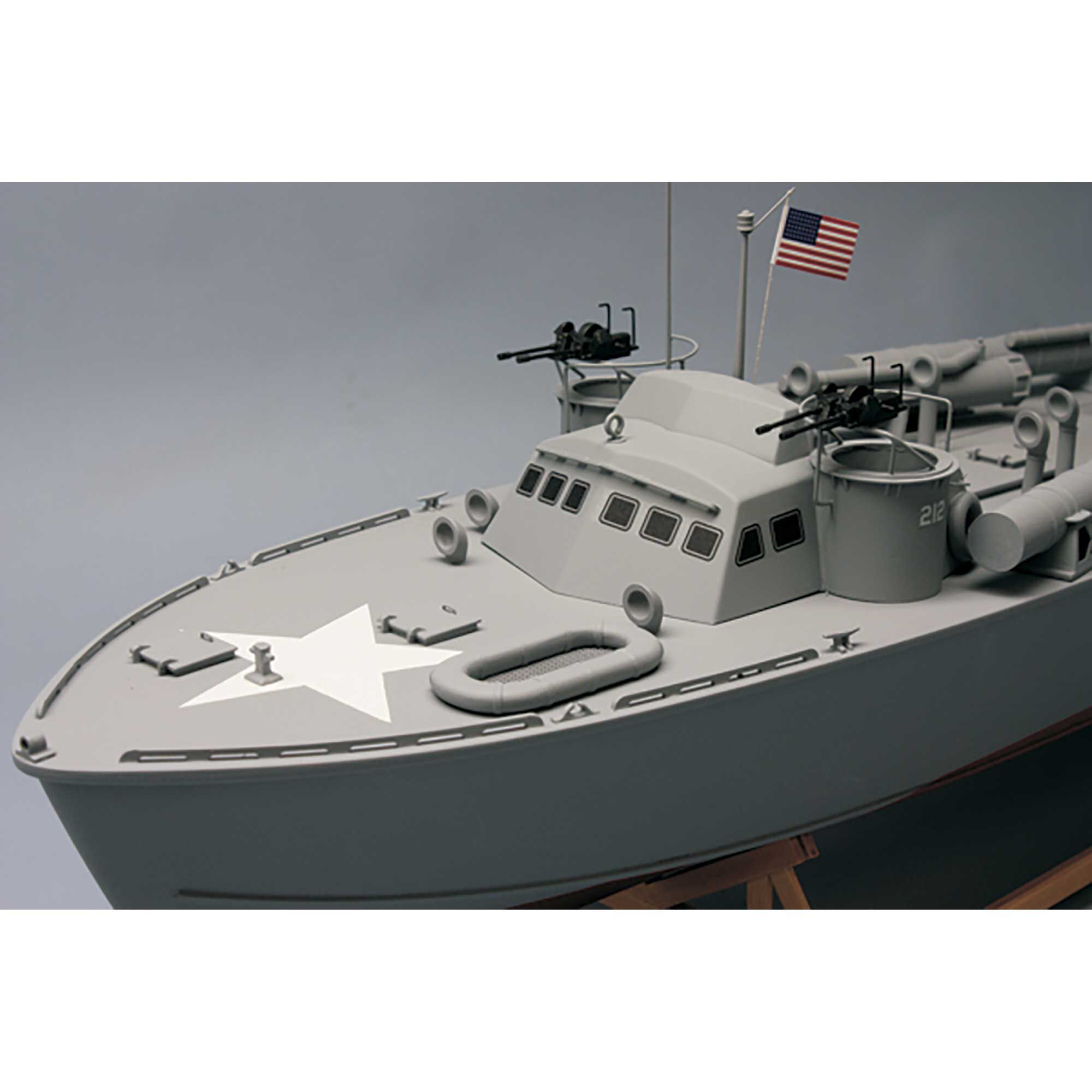 Dumas Products, Inc. 1/30 1978 PT-212 Higgins Patrol Torpedo Boat Kit, 30.5"