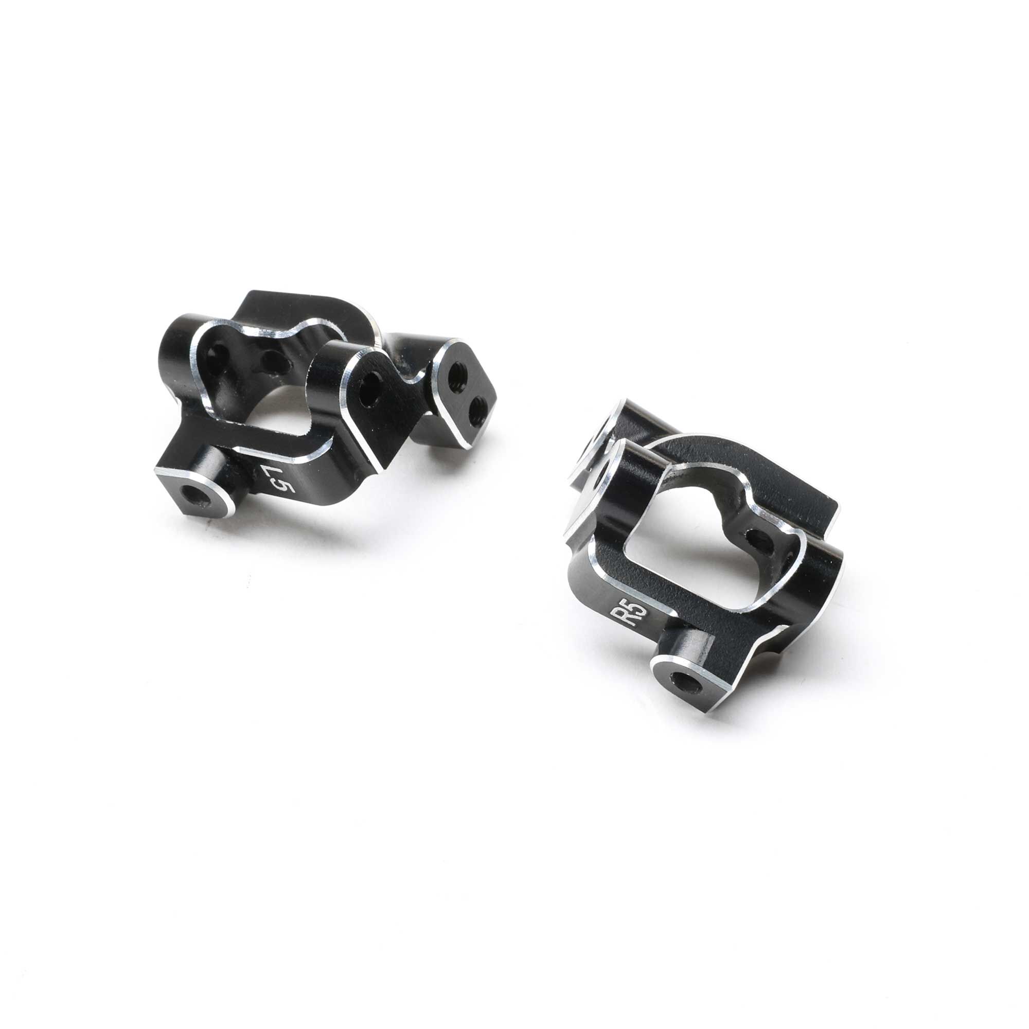 Team Losi Racing Caster Block Set, 5 Deg, Aluminum: 22S Sprint