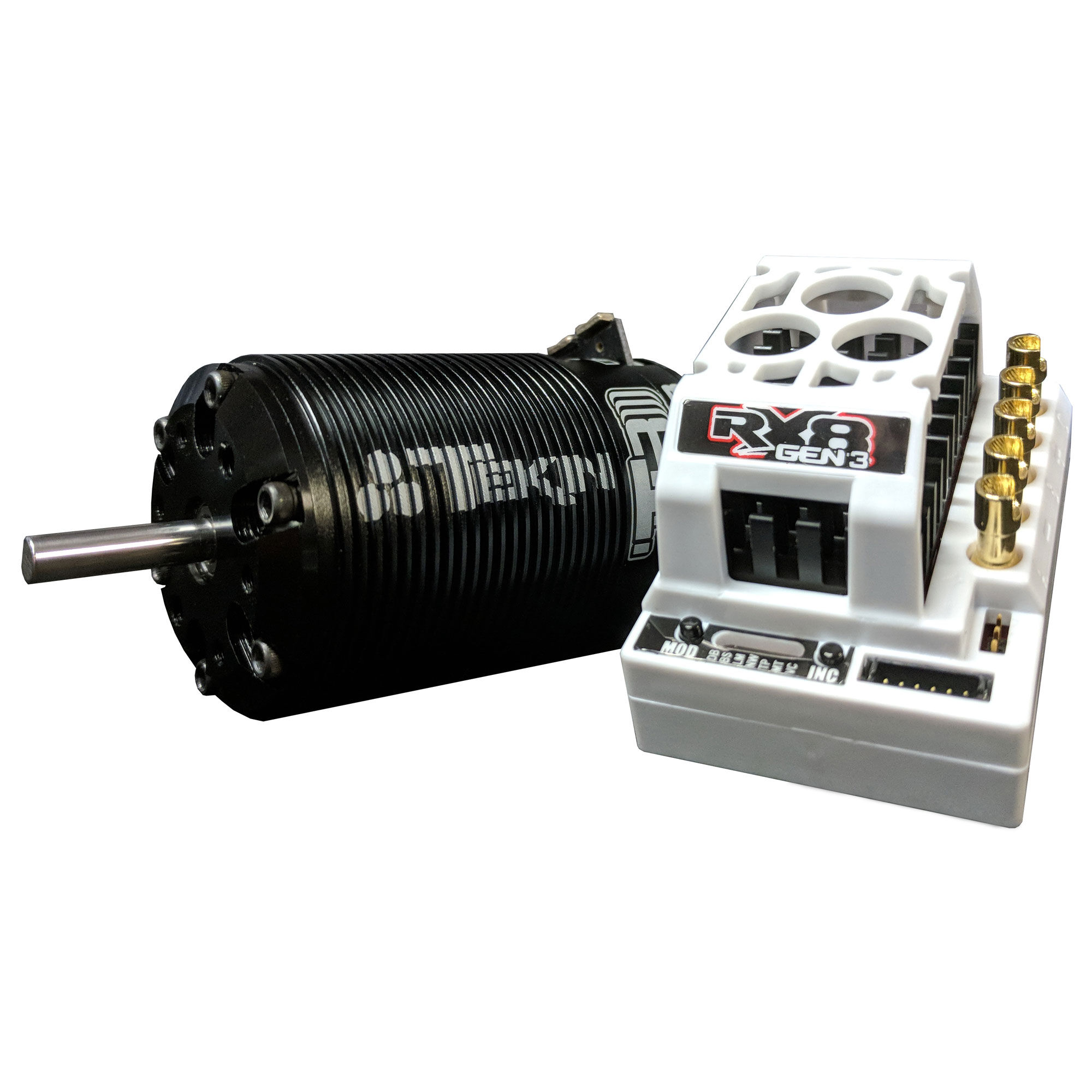 Tekin 1/8 RX8 Gen3 ESC/T8 Gen3 Brushless Motor Combo, 1900kv