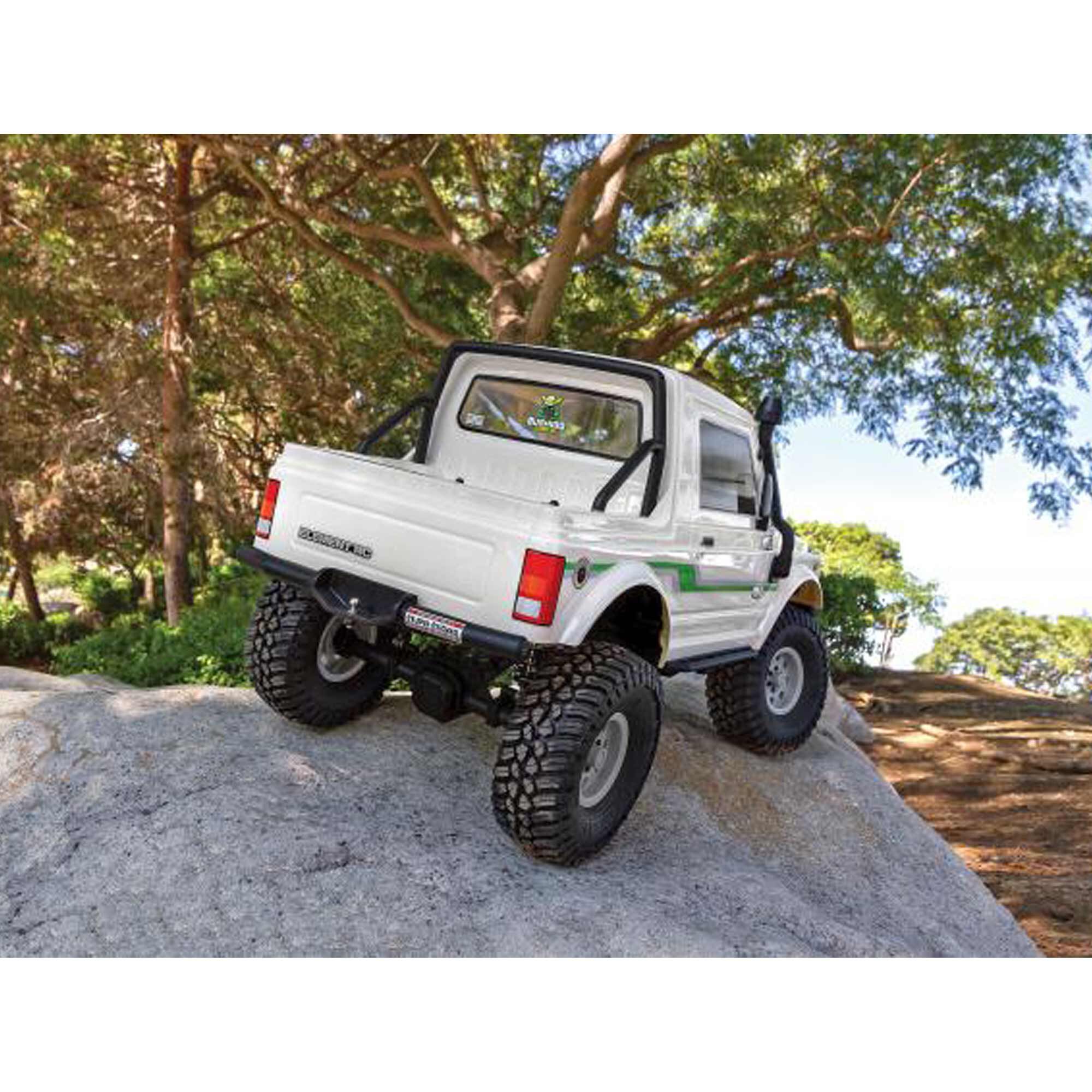 Team Associated 1/10 Enduro Bushido Brushed Trail Truck RTR, White