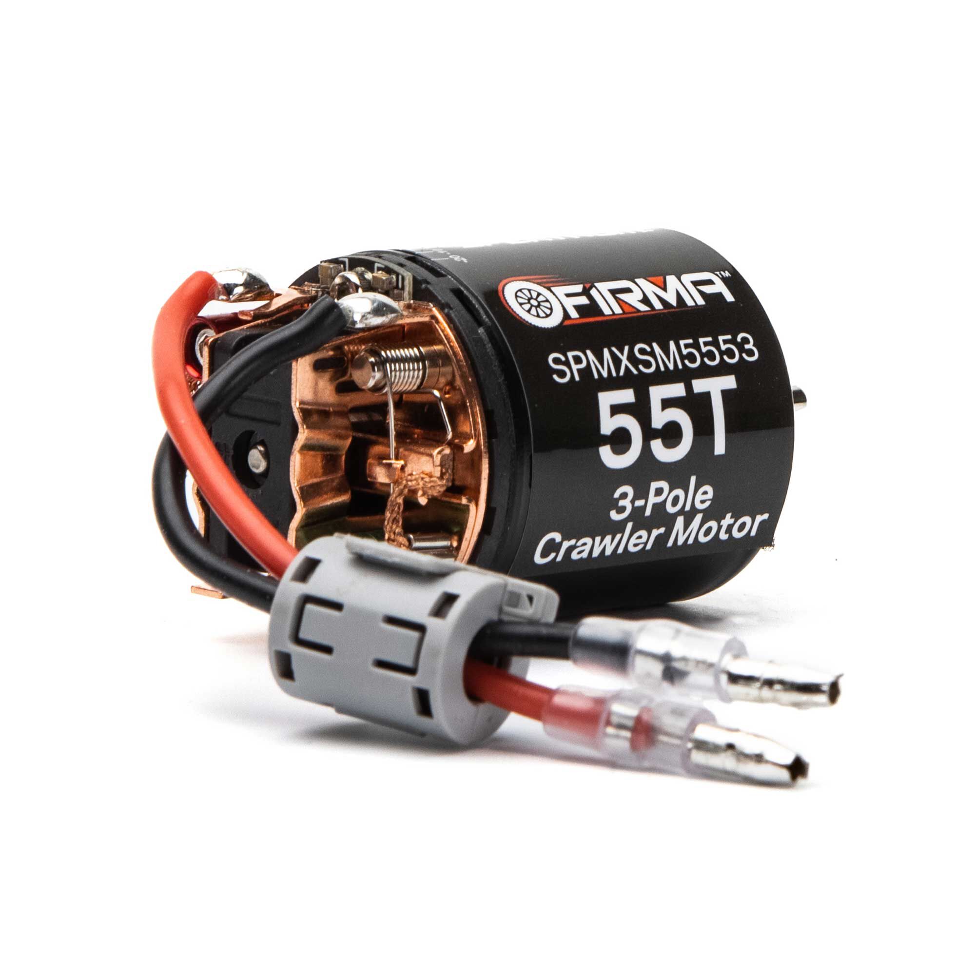 Spektrum Accessories Firma 55T Rebuildable 3-Pole Brushed Crawler Motor