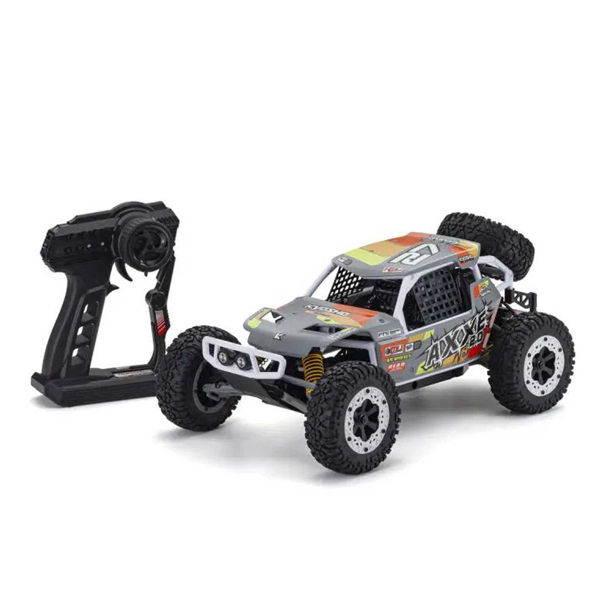 Kyosho 1/10 Axxe 2.0 2WD Off-Road Buggy RTR, Orange