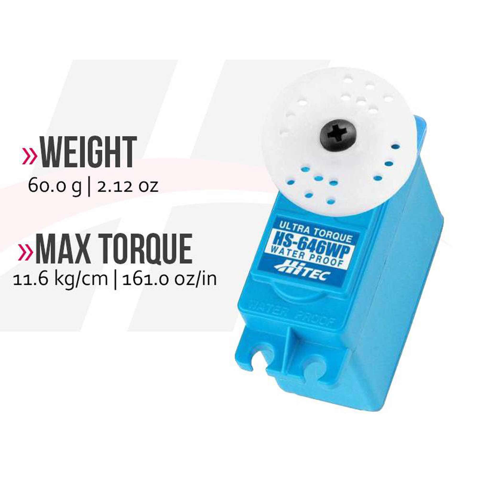 Hitec RCD Inc. HS-646WP Standard Digital Waterproof Metal Gear Servo