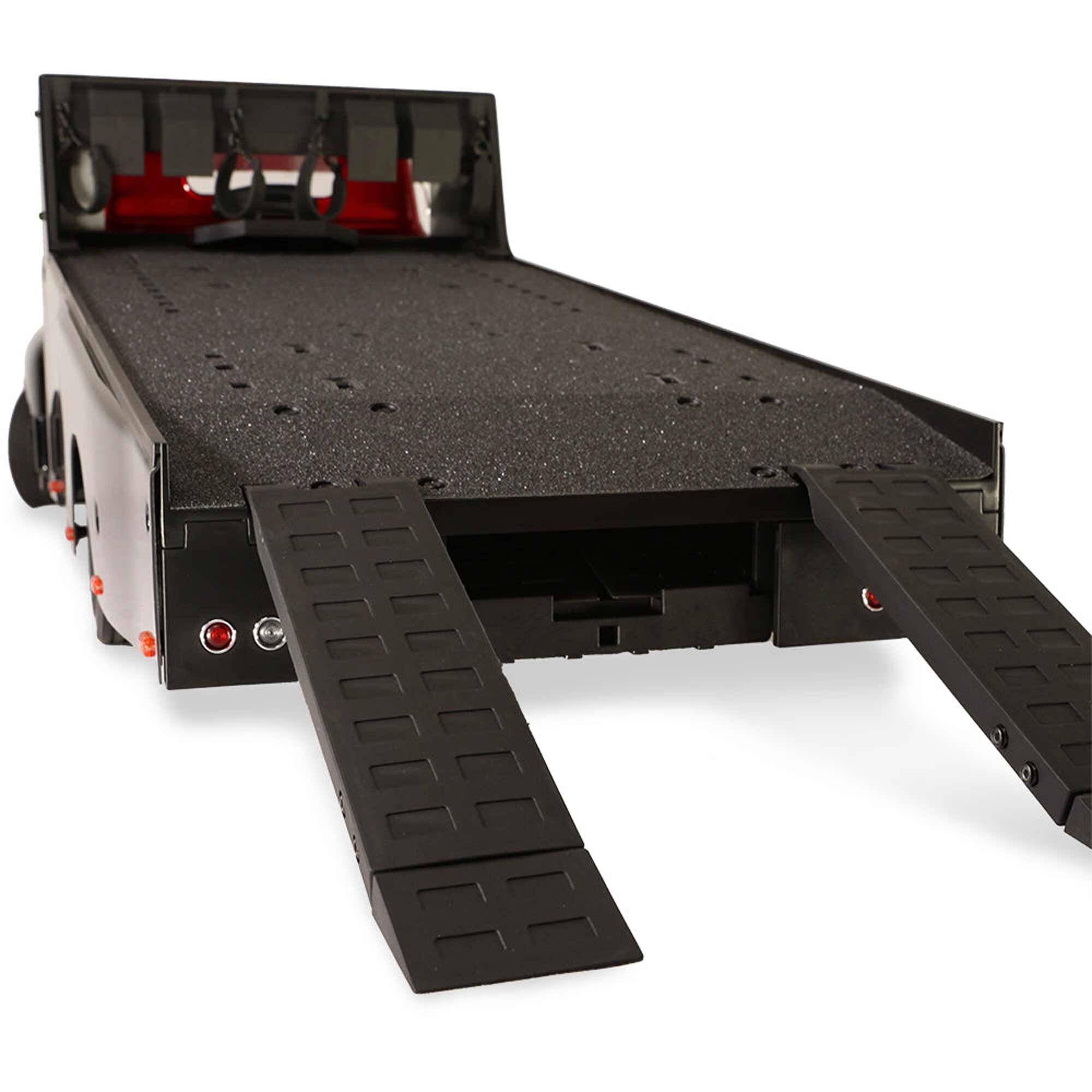 Redcat Racing 1/10 Custom 1953 Chevrolet Cab Over Engine Hauler RTR, Metallic Blue