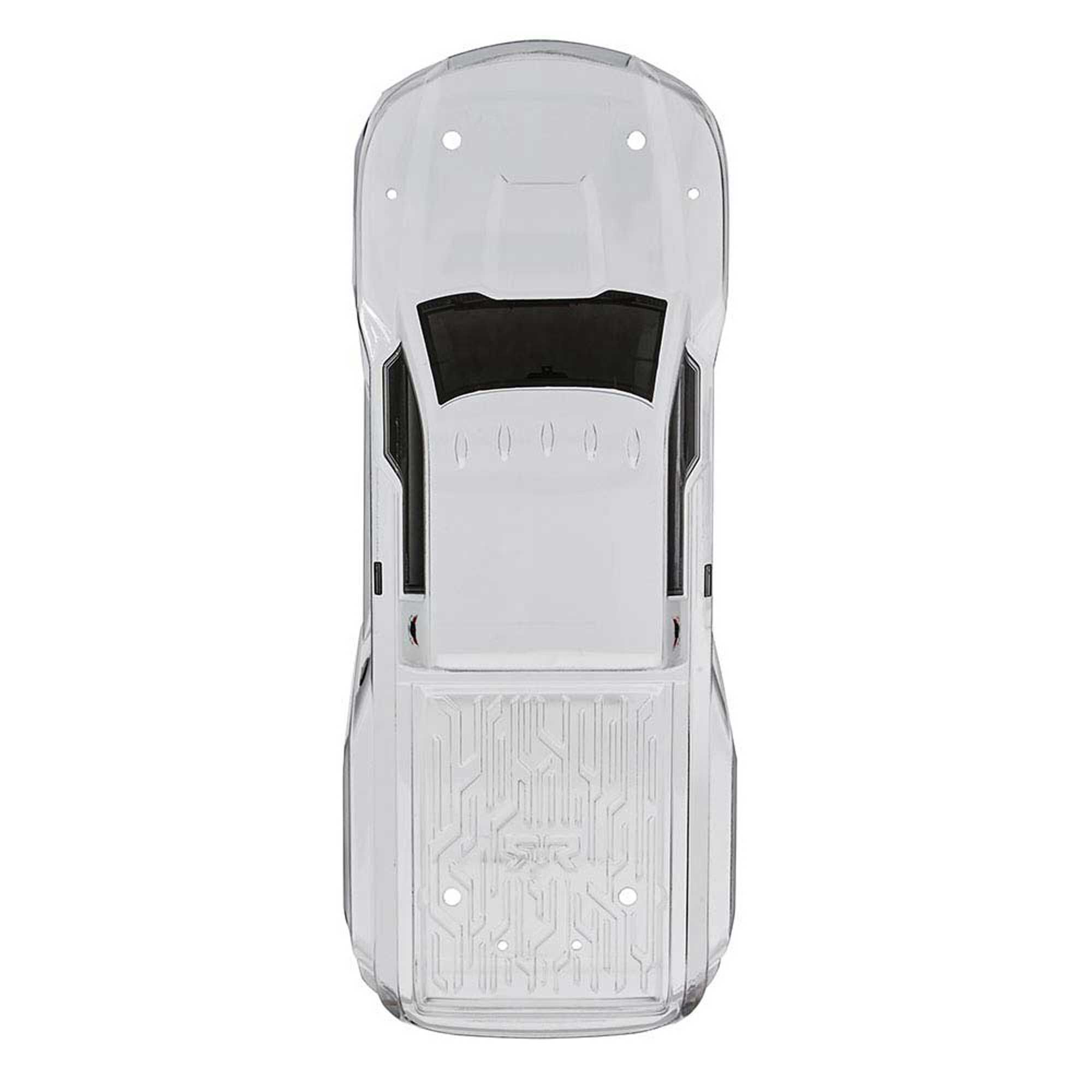 ARRMA 1/10 Bodyshell with Decals, Clear : GRANITE