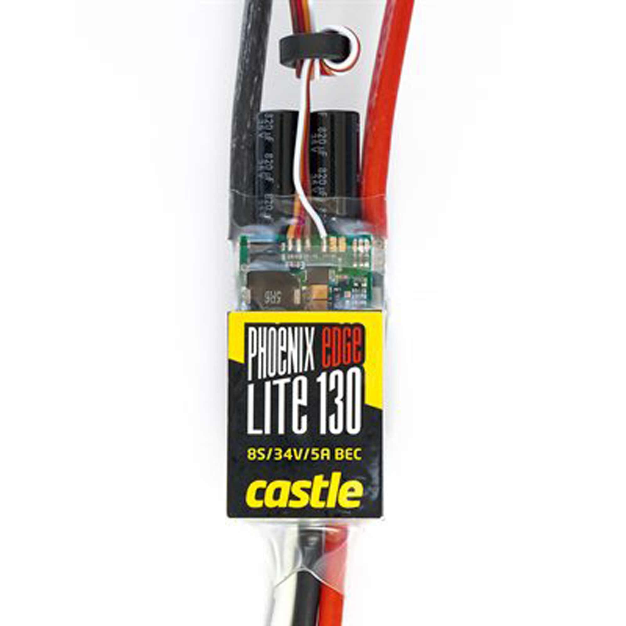 Castle Creations Phoenix Edge Lite 130, 34V 150-Amp ESC with 5-Amp BEC