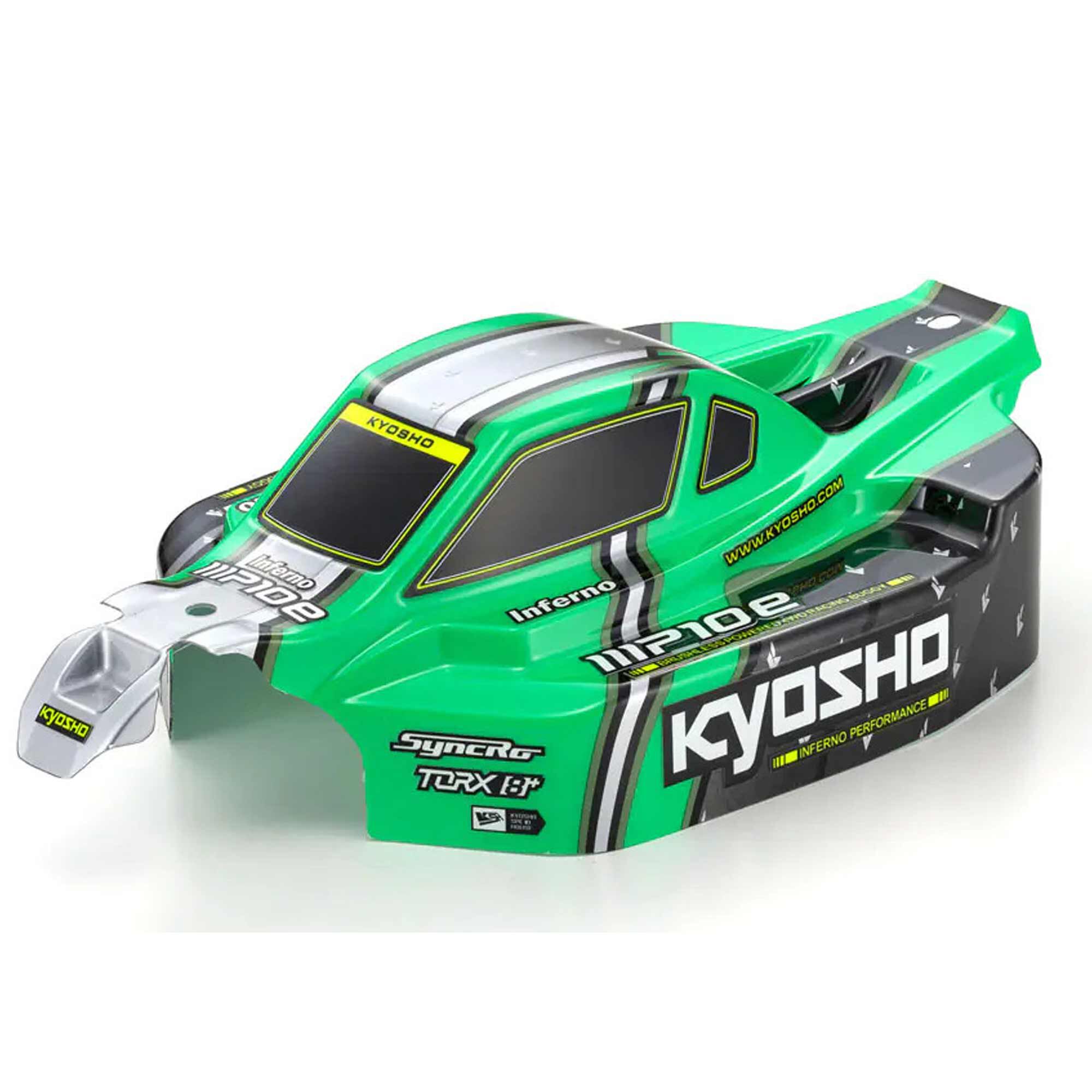 Kyosho 1/8 INFERNO MP10e 4x4 Electric Buggy RTR, Green