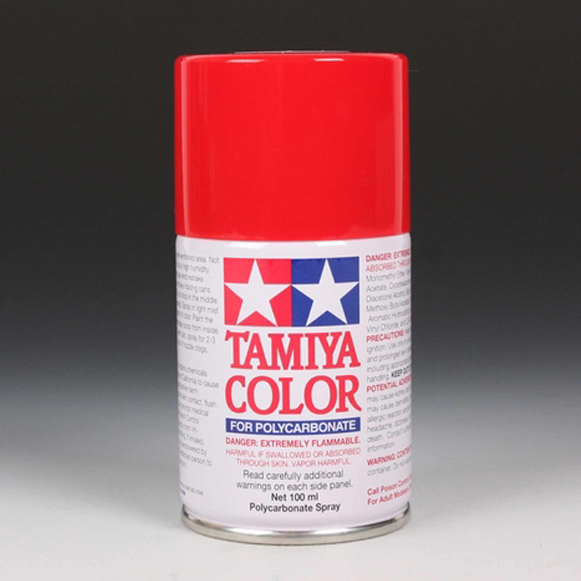 Tamiya Polycarbonate PS-2 Red, Spray 100 ml