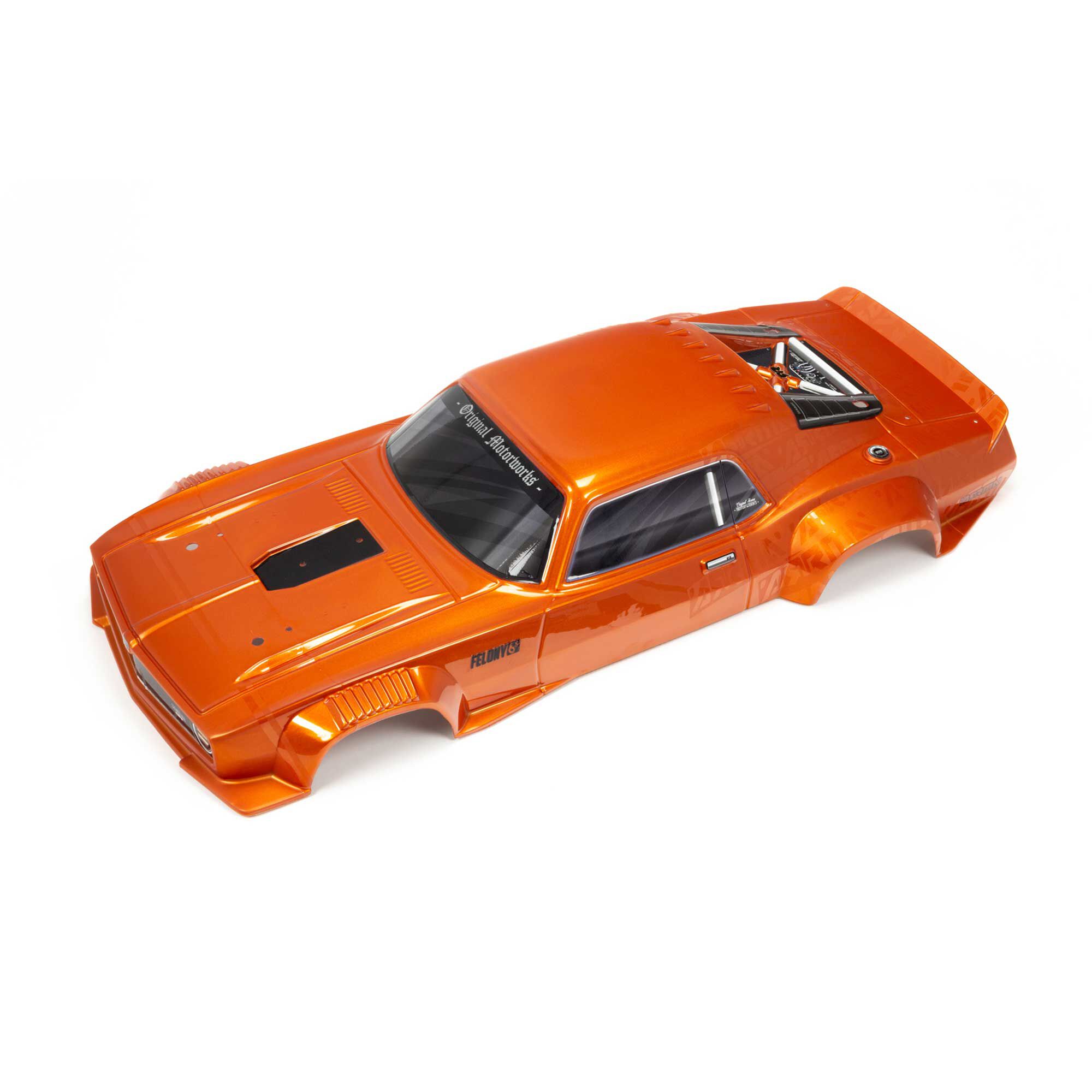 ARRMA 1/7 Painted Body, Orange: FELONY 6S BLX