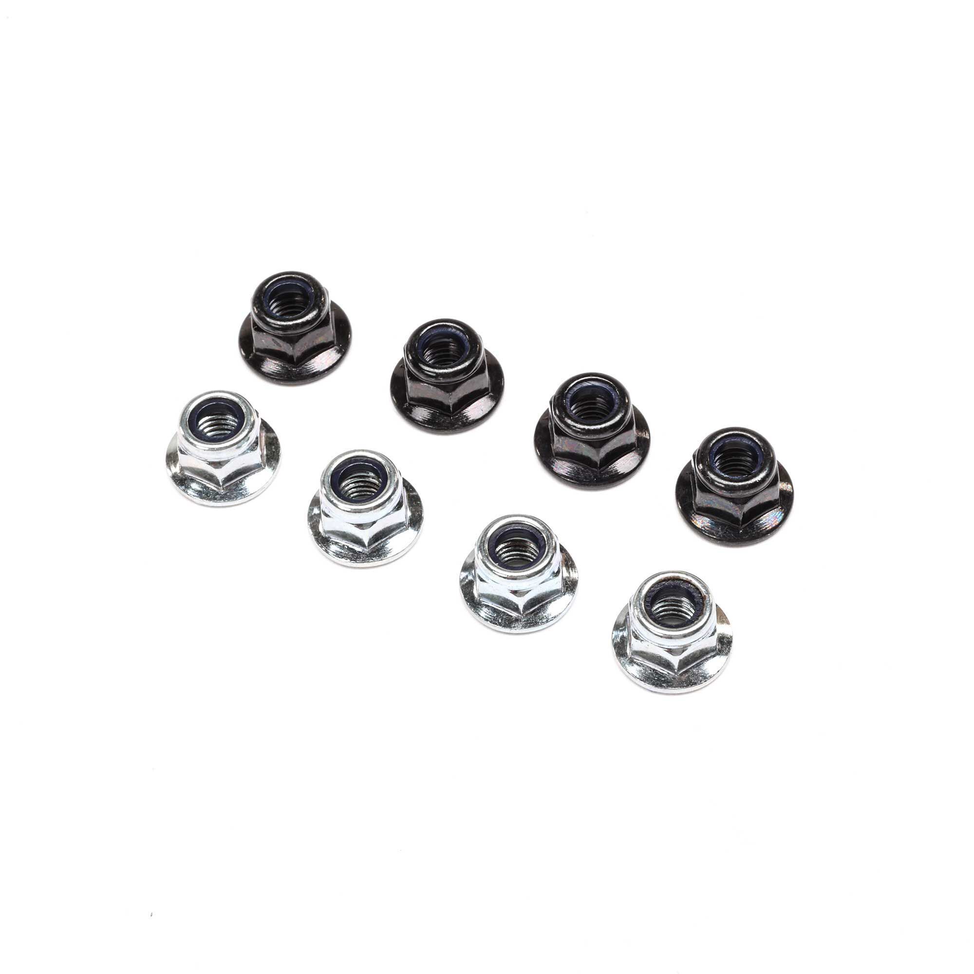 Losi Lock Nuts, Right and Left Threads, 5mm (4 each)